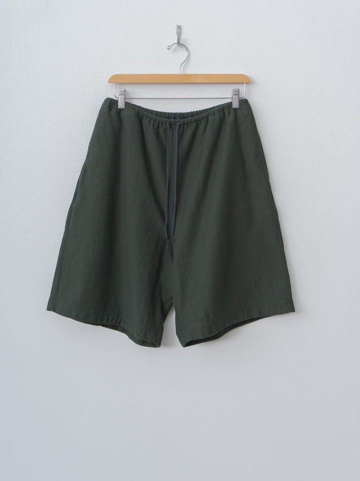 Namu Shop - Blurhms Thin Sweat Shorts - Dark Green
