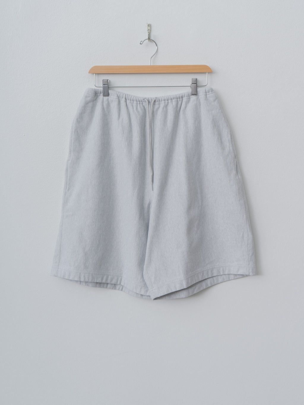 Namu Shop - Blurhms Thin Sweat Shorts - Heather White