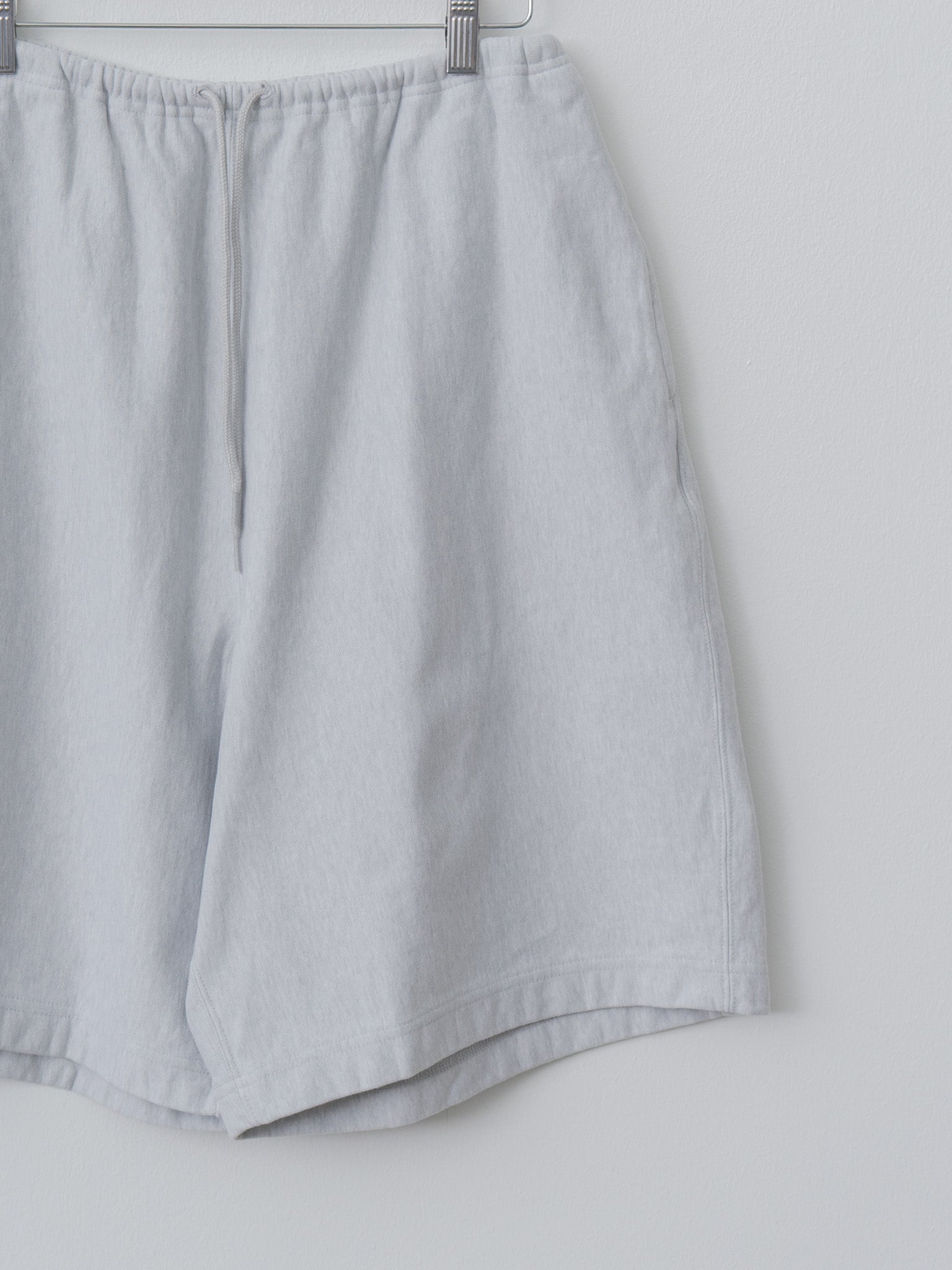 Namu Shop - Blurhms Thin Sweat Shorts - Heather White