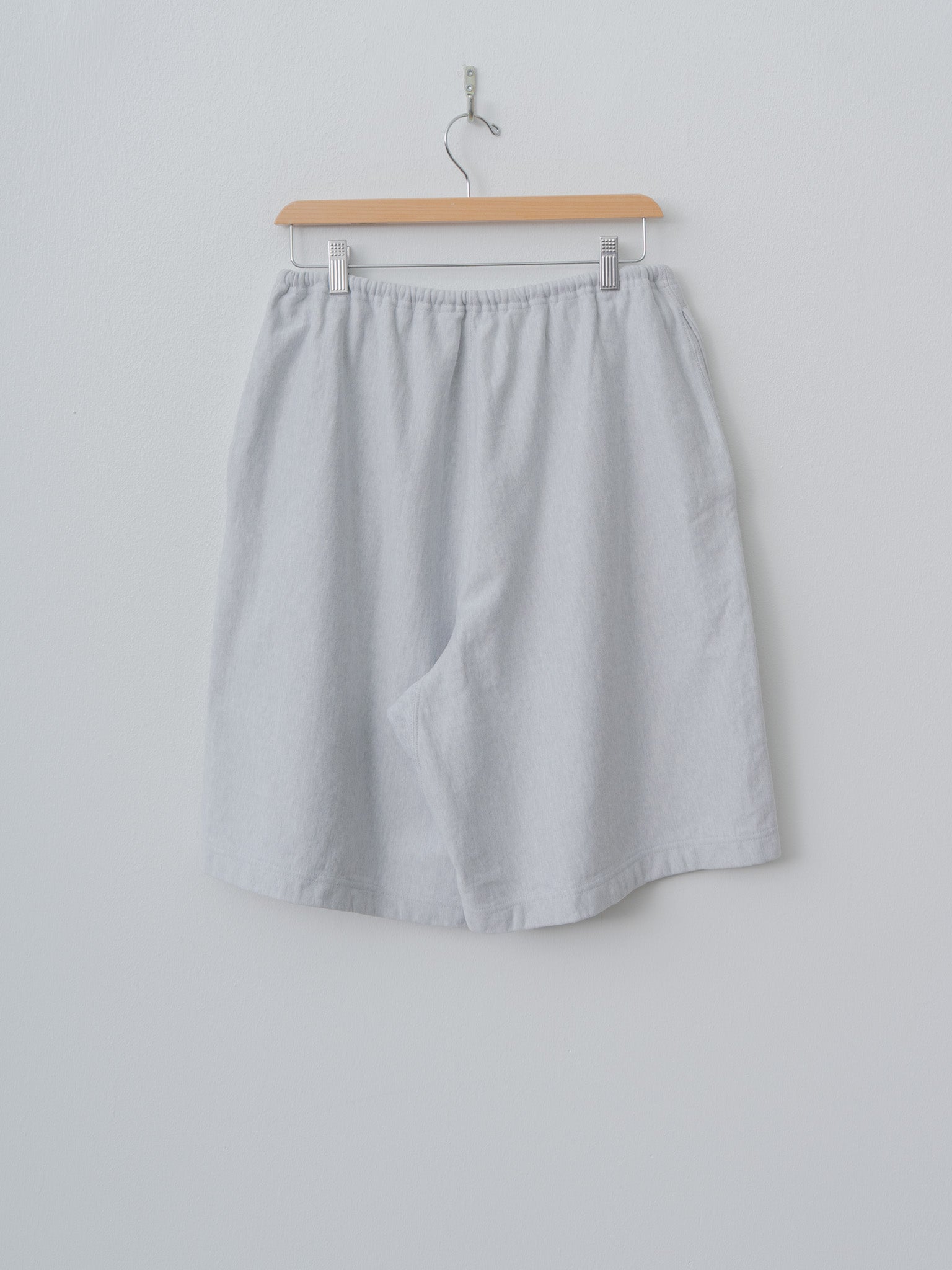 Namu Shop - Blurhms Thin Sweat Shorts - Heather White