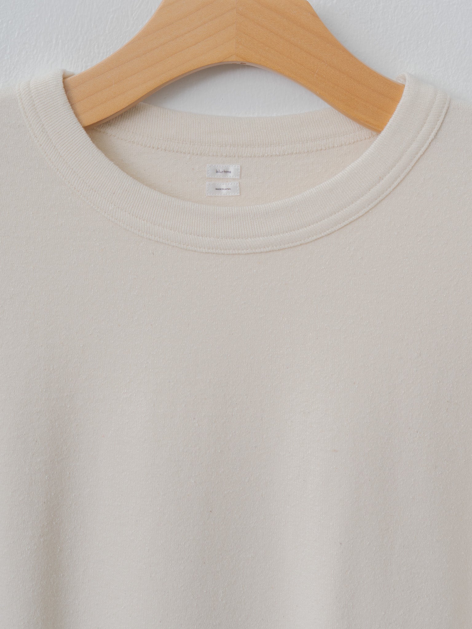 Namu Shop - Blurhms Co/Silk S/S Nep Tee - Ivory