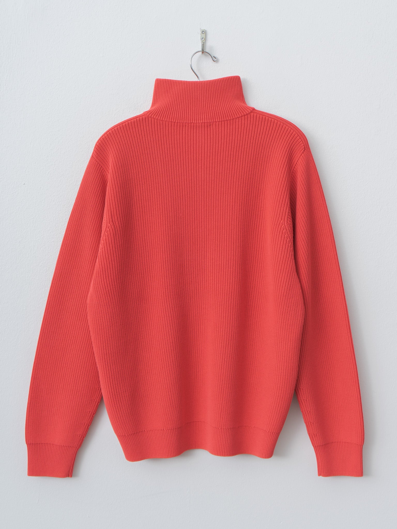 Namu Shop - Yleve Faded Stonewash KN Zip P/O - Faded Red