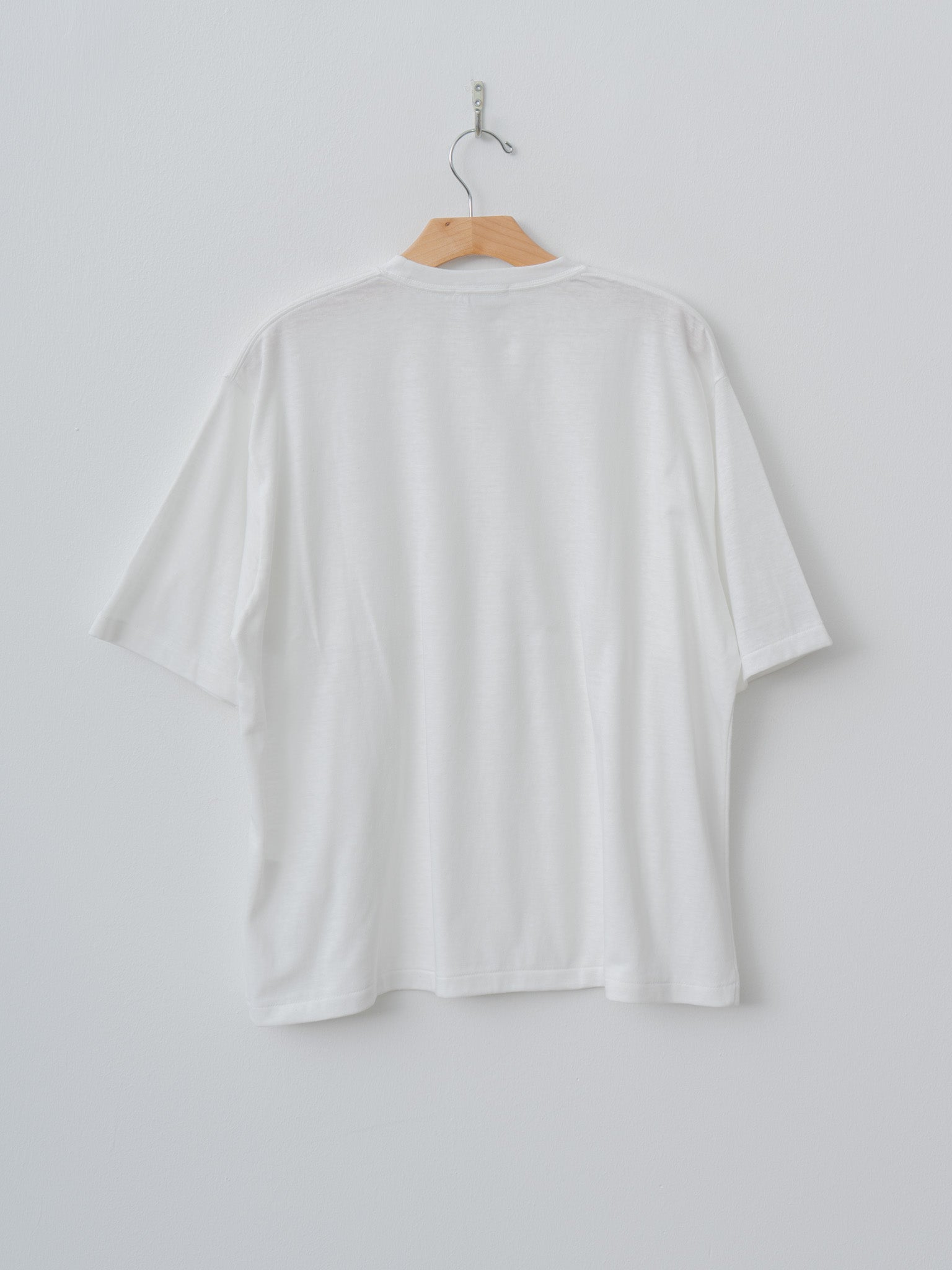 Namu Shop - Yleve T/C Slub Yarn Jersey Pocket T - White