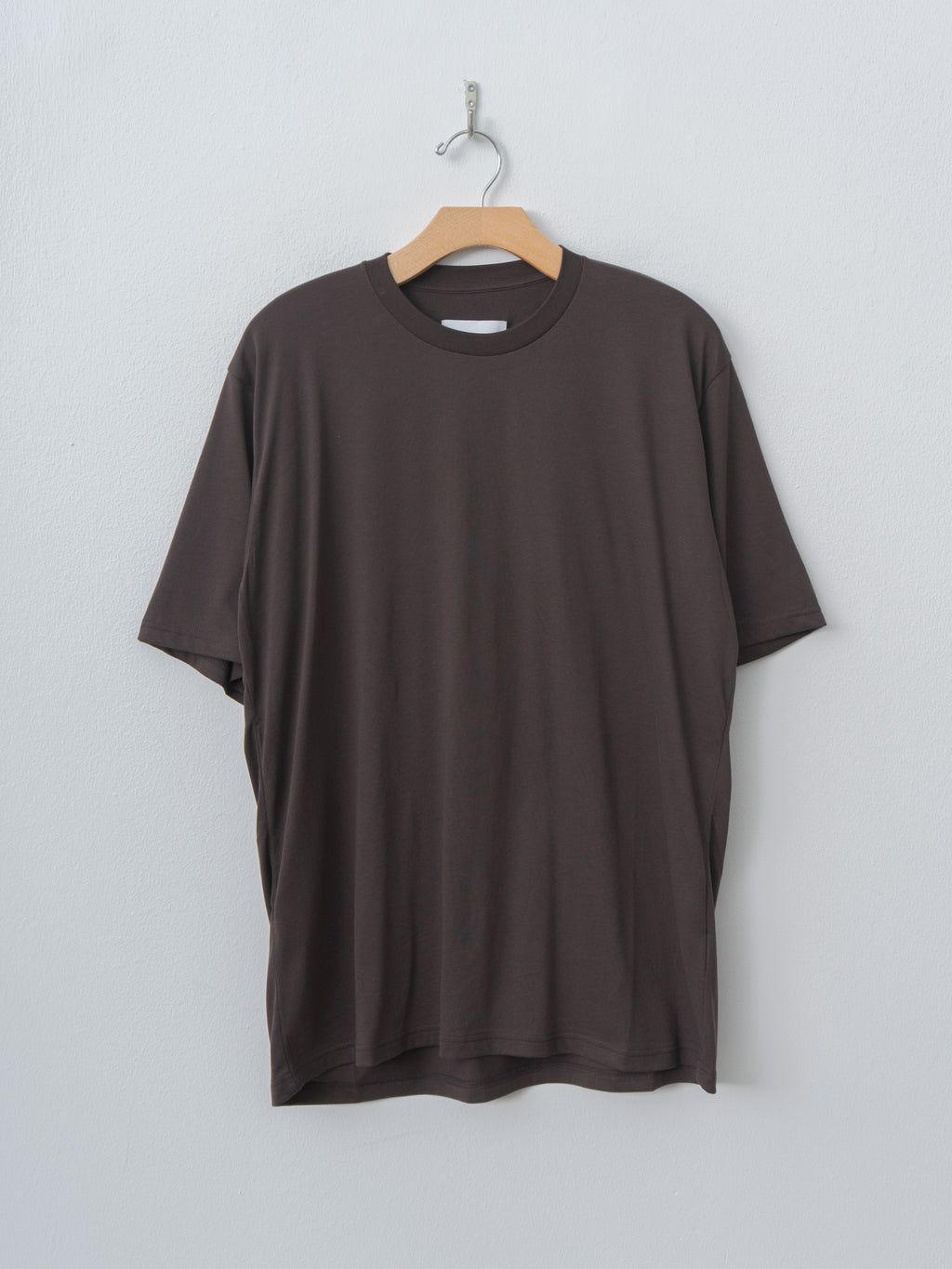 Namu Shop - ssstein Suvin Cotton Basic Tee - Dark Brown