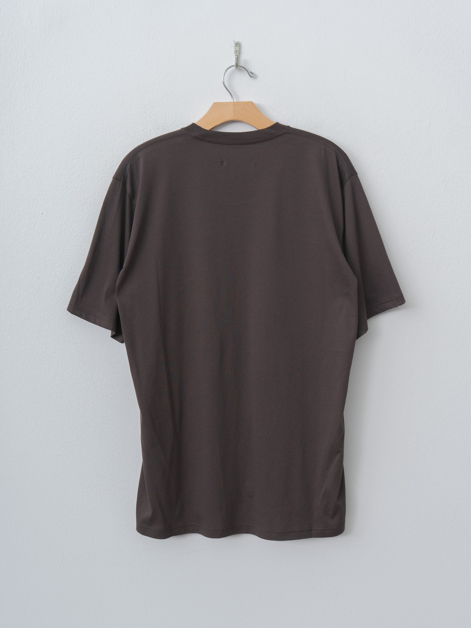 Namu Shop - ssstein Suvin Cotton Basic Tee - Dark Brown