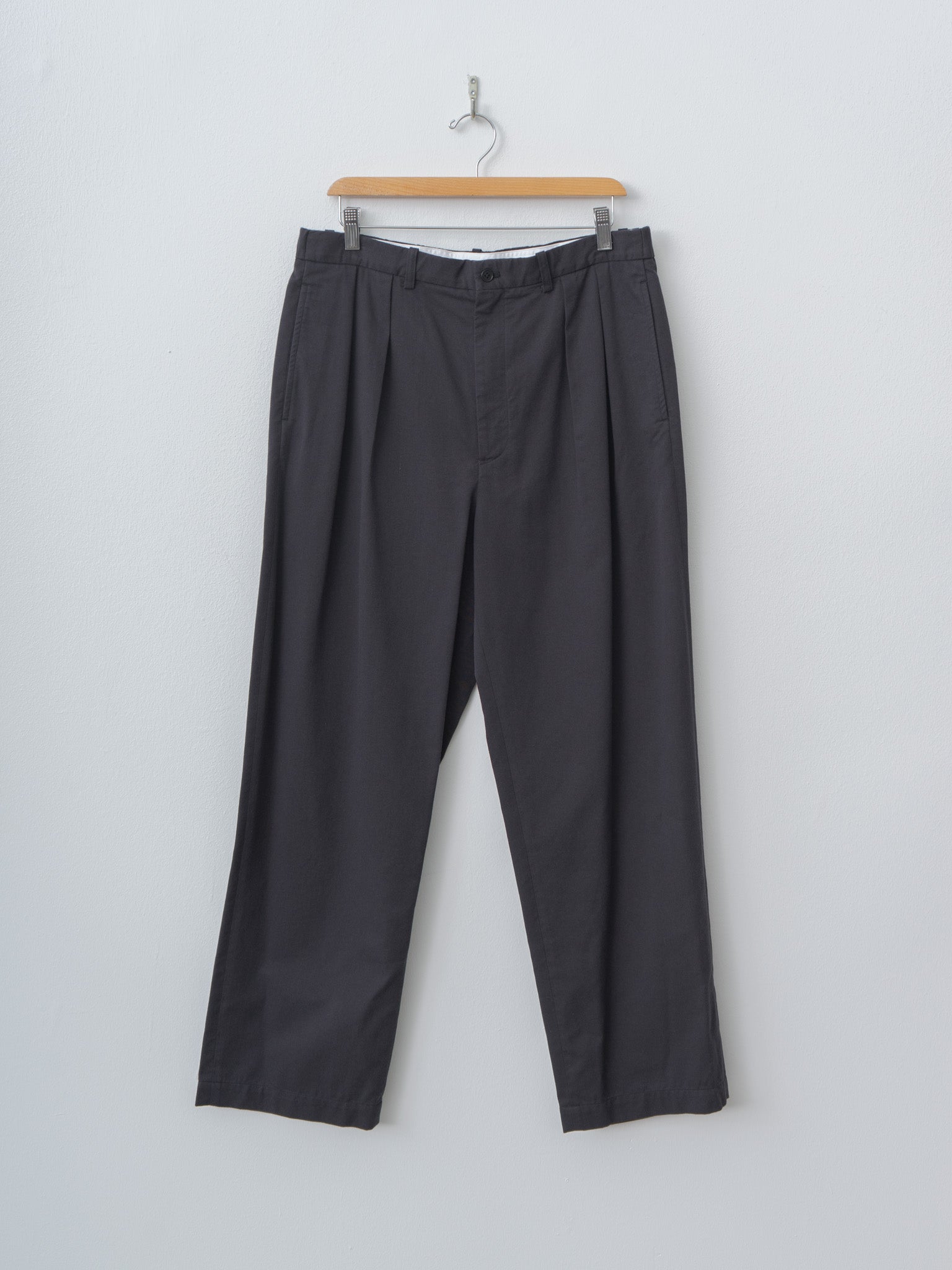 Namu Shop - Y Organic Cotton Tencel Chino Trousers - Navy