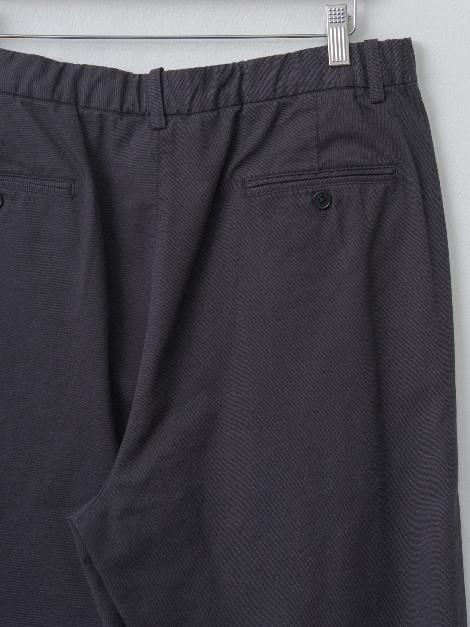 Namu Shop - Y Organic Cotton Tencel Chino Trousers - Navy