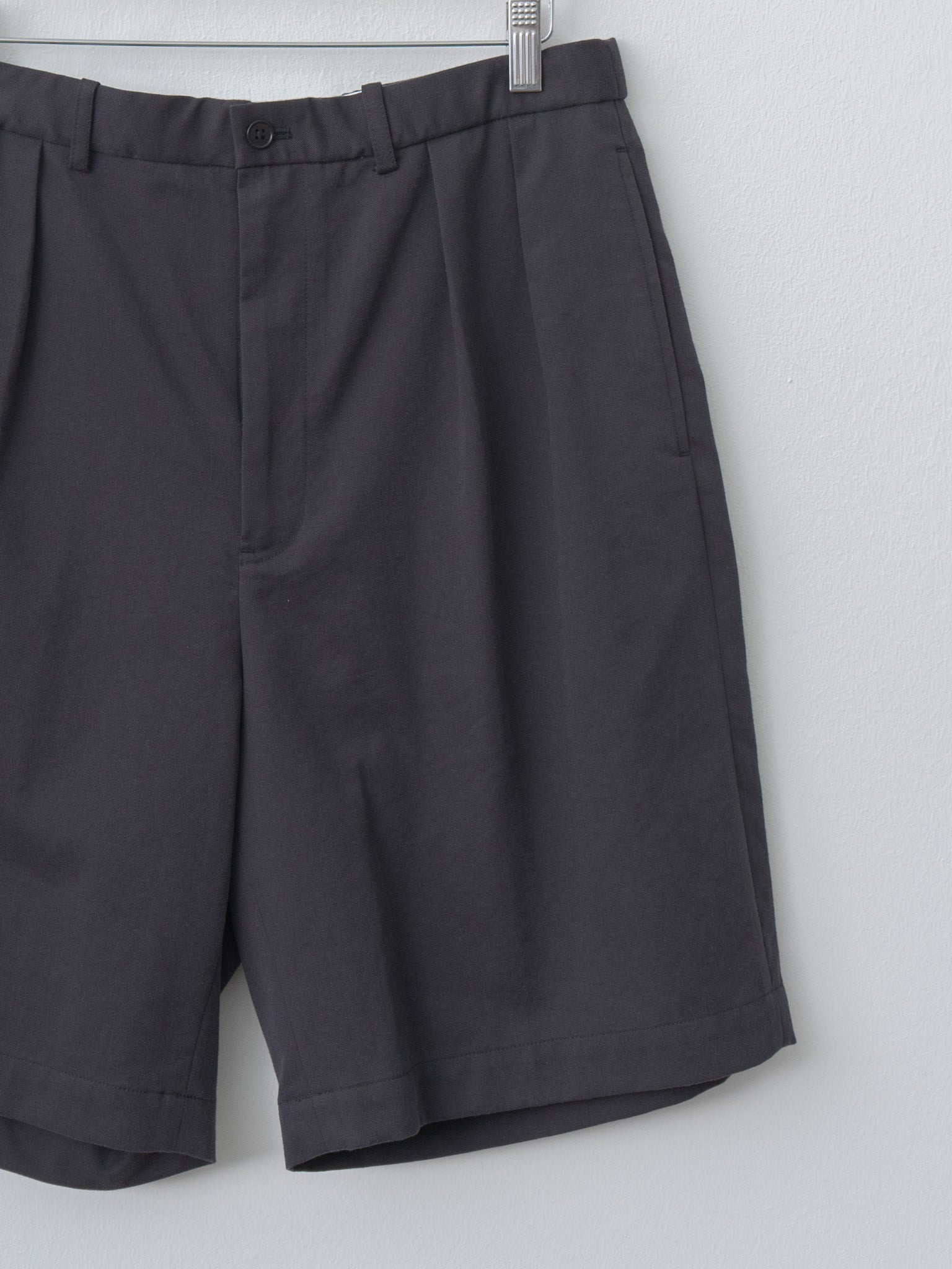 Namu Shop - Y Organic Cotton Tencel Chino Shorts - Navy