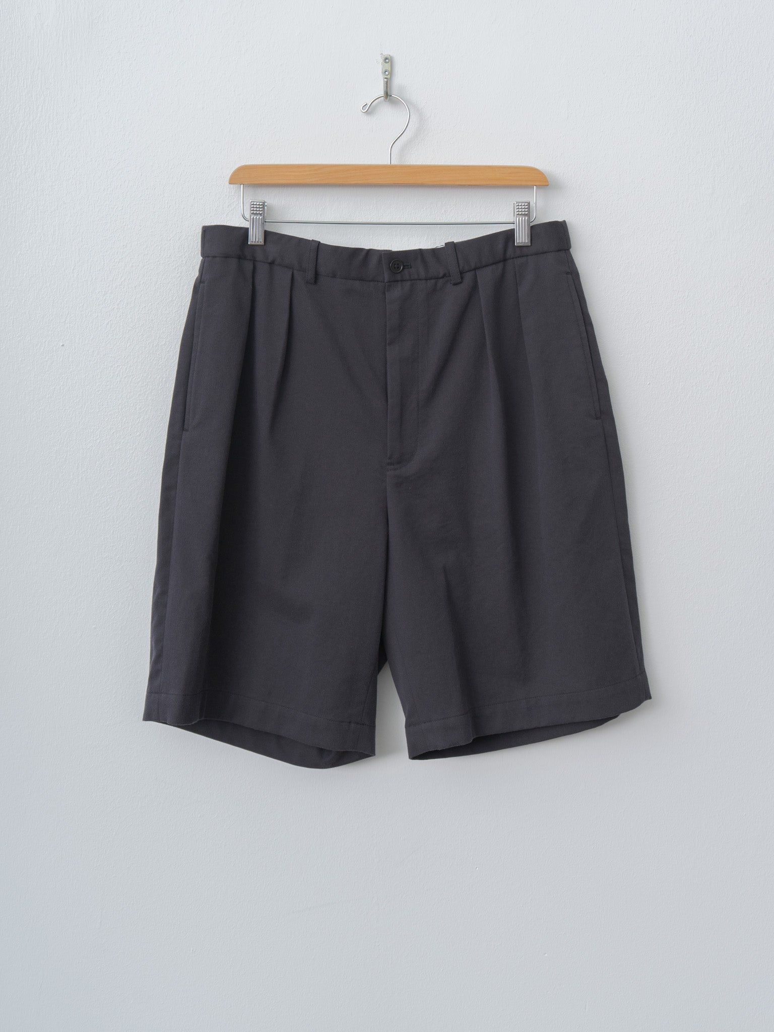 Namu Shop - Y Organic Cotton Tencel Chino Shorts - Navy