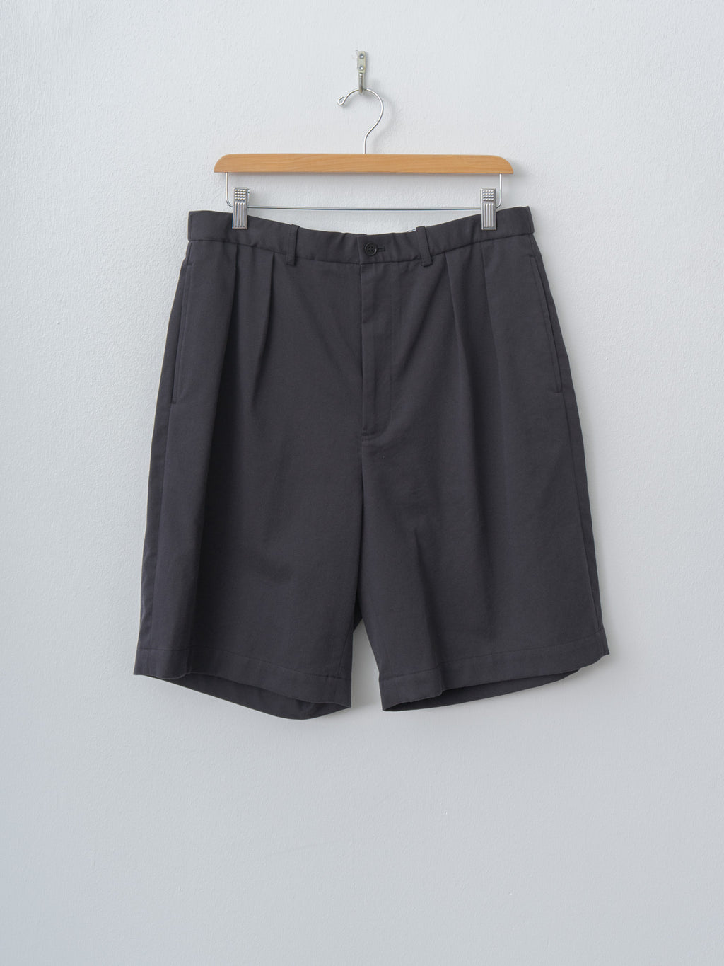 Namu Shop - Y Organic Cotton Tencel Chino Shorts - Navy