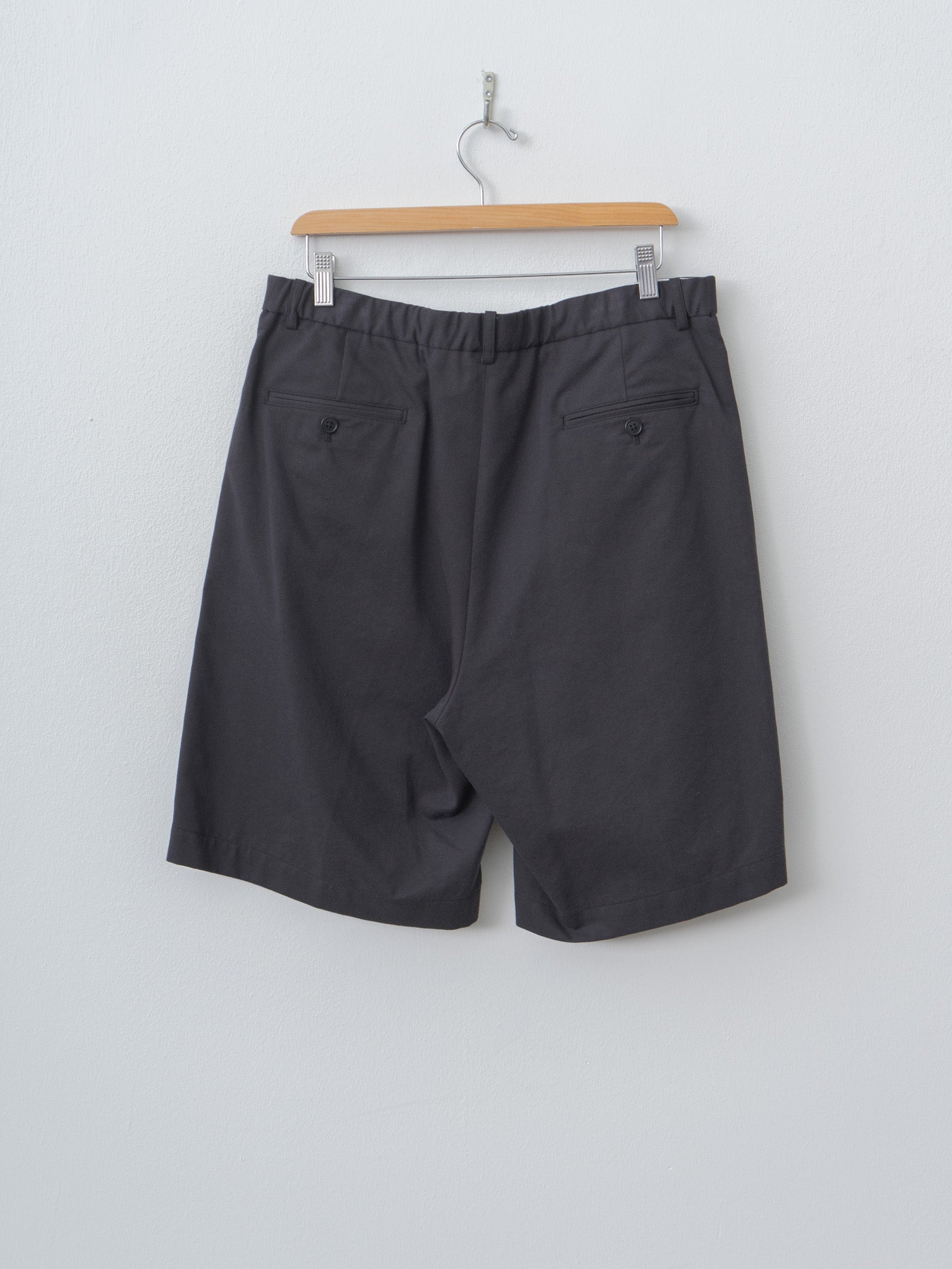 Namu Shop - Y Organic Cotton Tencel Chino Shorts - Navy