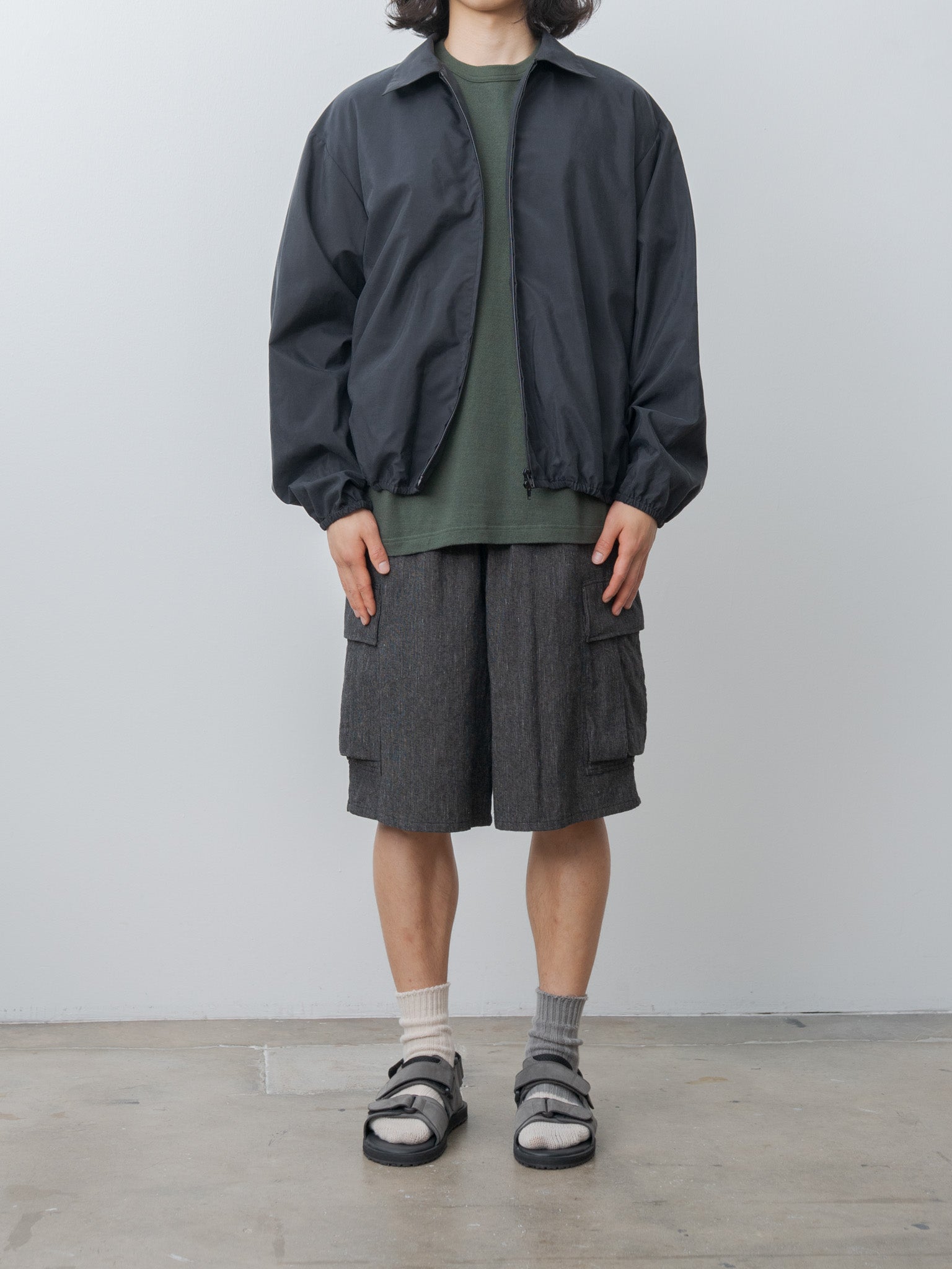 Namu Shop - Blurhms Cotton Mix Nep 6P Shorts - Black
