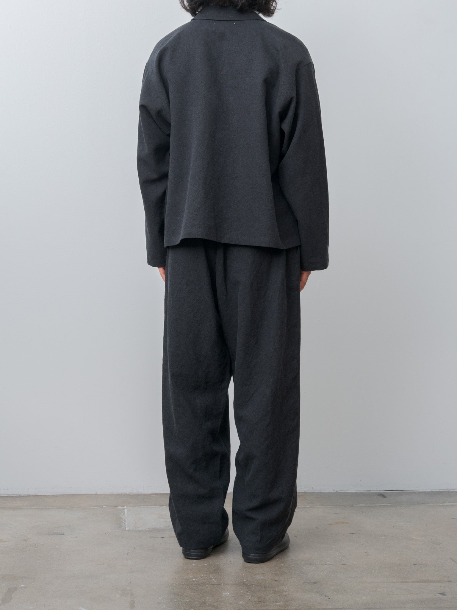 Namu Shop - Yoko Sakamoto Wide Easy Pants - Black (L)
