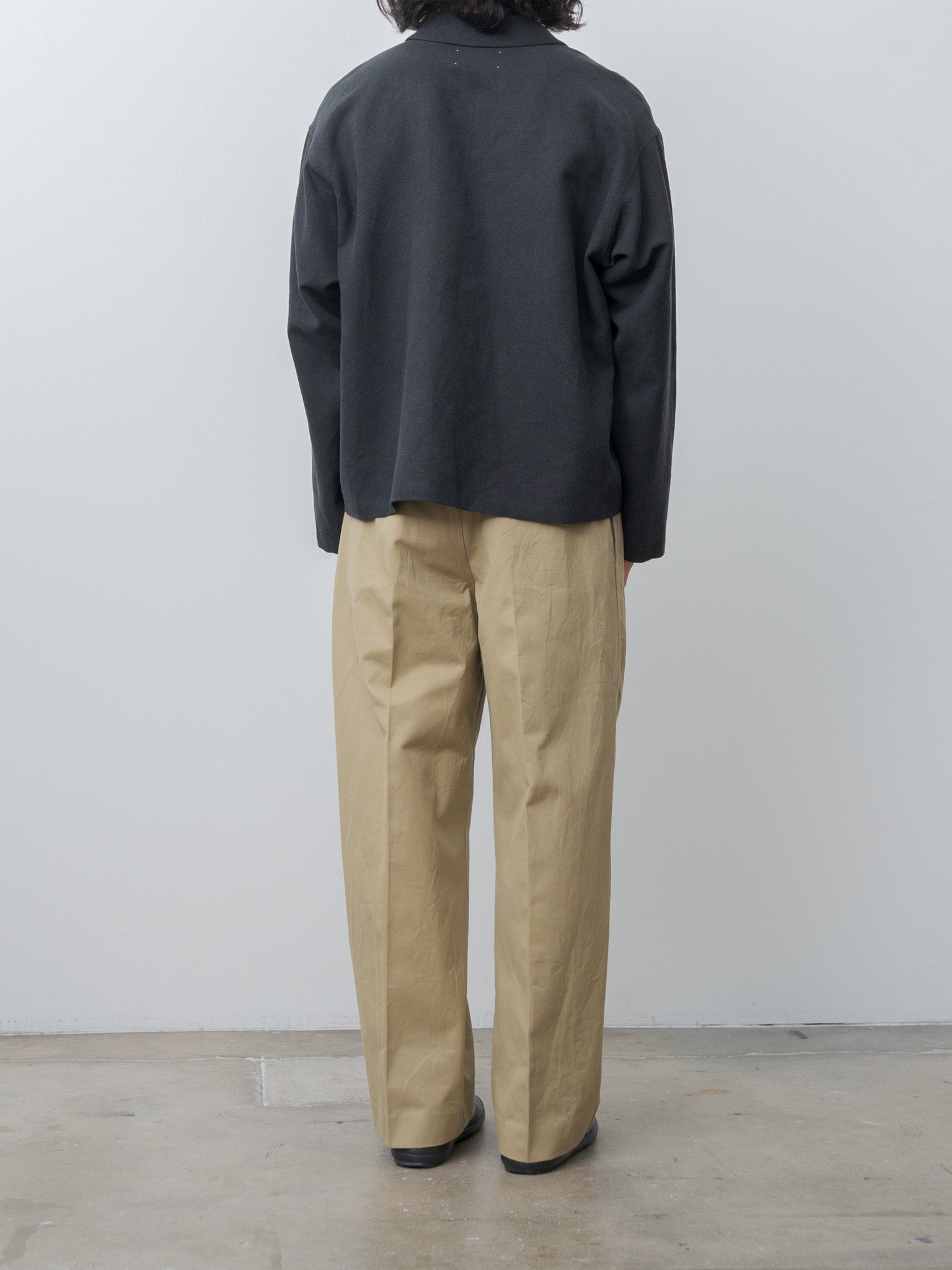 Namu Shop - Blurhms 52 Wide Chino Pants - Beige