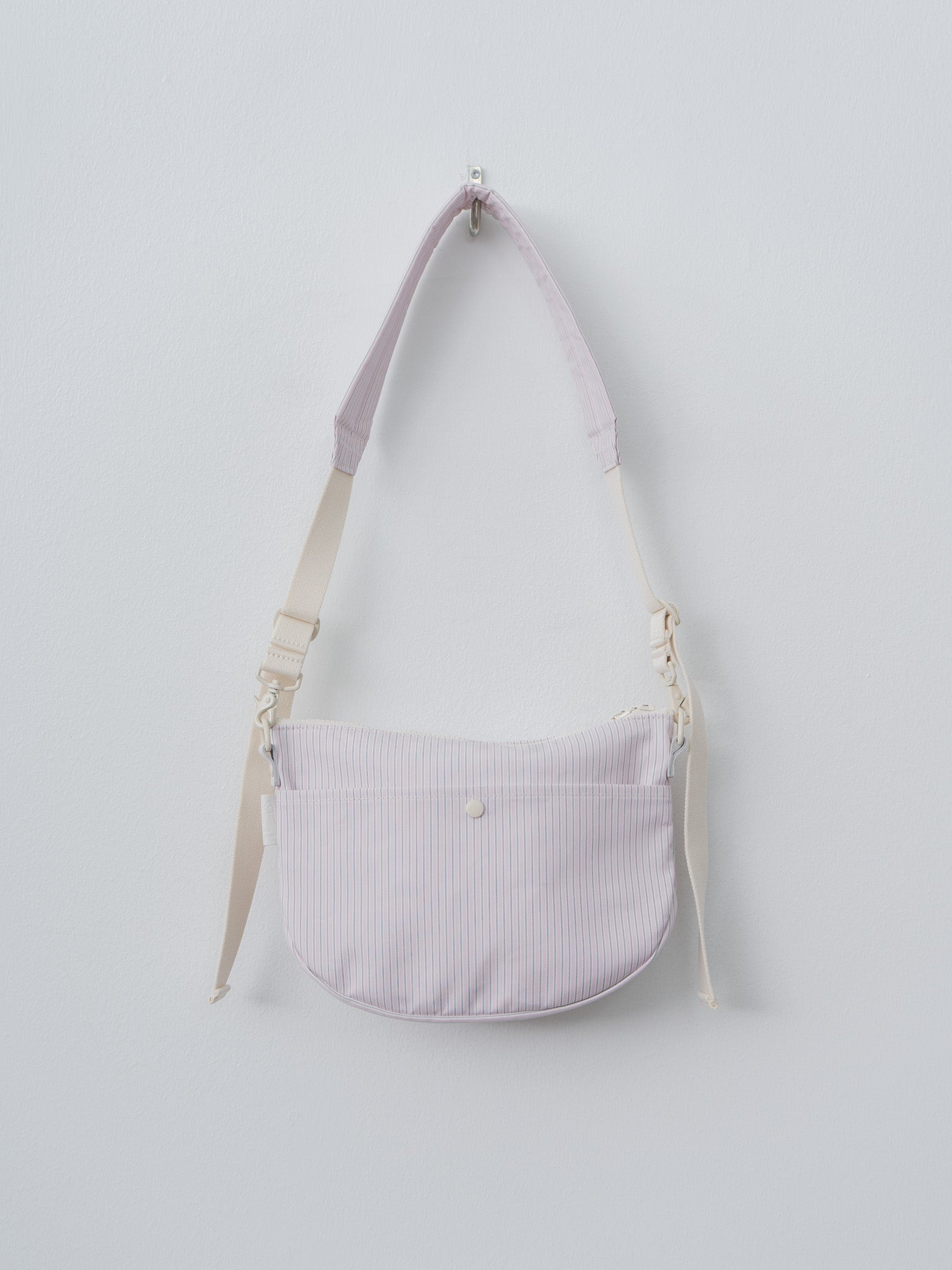 Namu Shop - Amiacalva Cotton Polyester Bodybag S - Stripe Pink