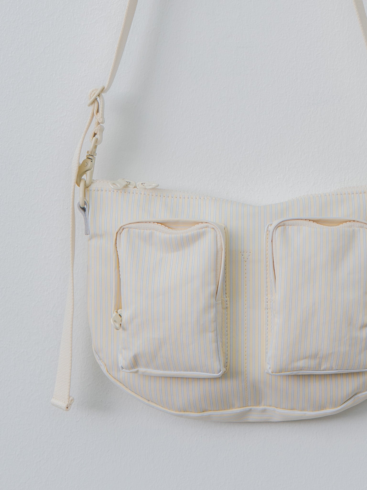 Namu Shop - Amiacalva Cotton Polyester Bodybag S - Stripe Yellow
