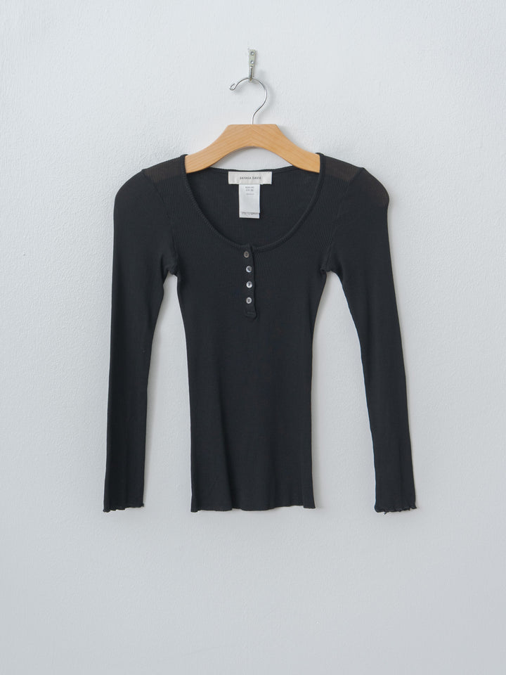 Namu Shop - Sayaka Davis Henry Tee - Black