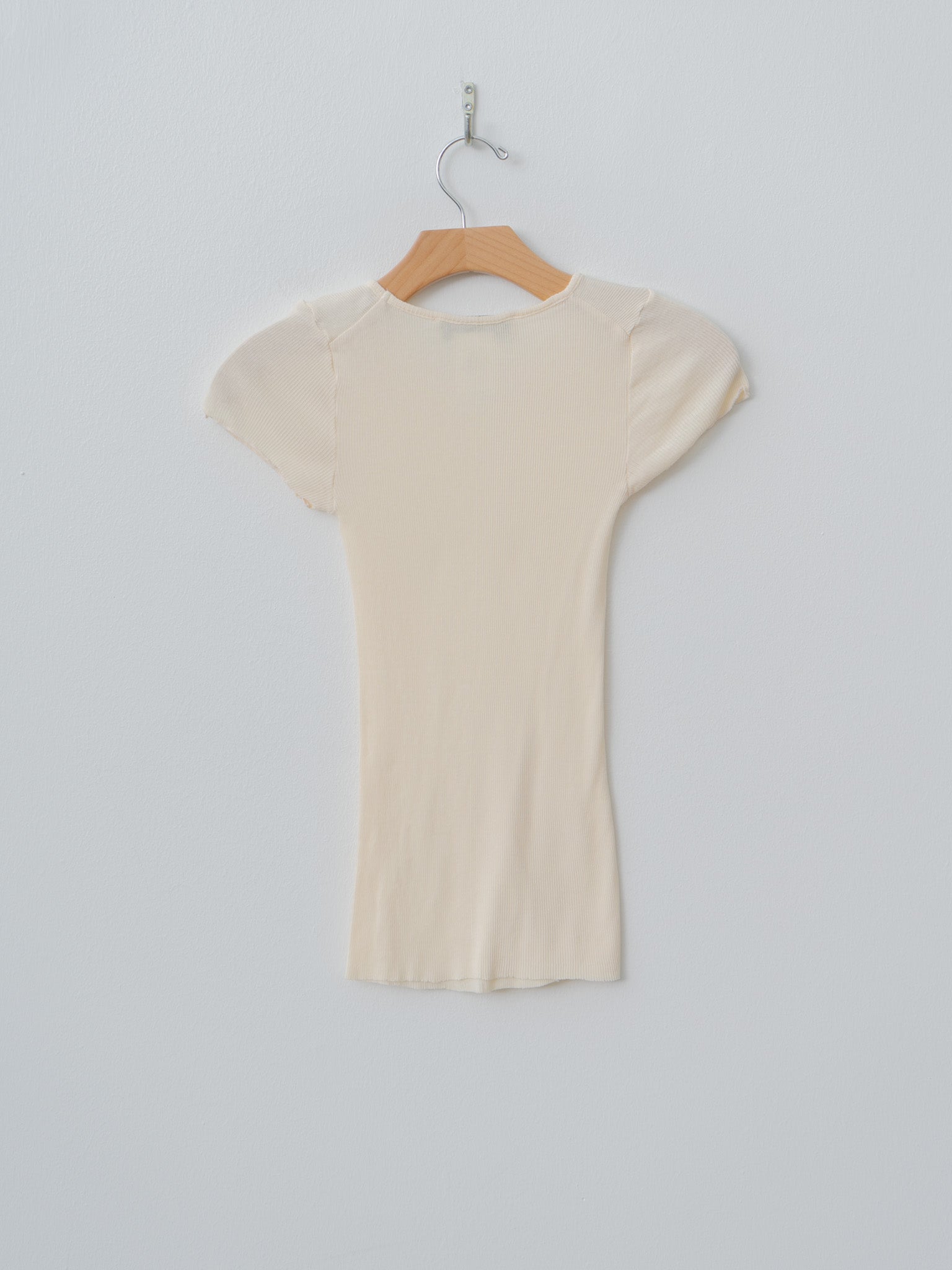Namu Shop - Sayaka Davis Cap Sleeve Tee - Peach