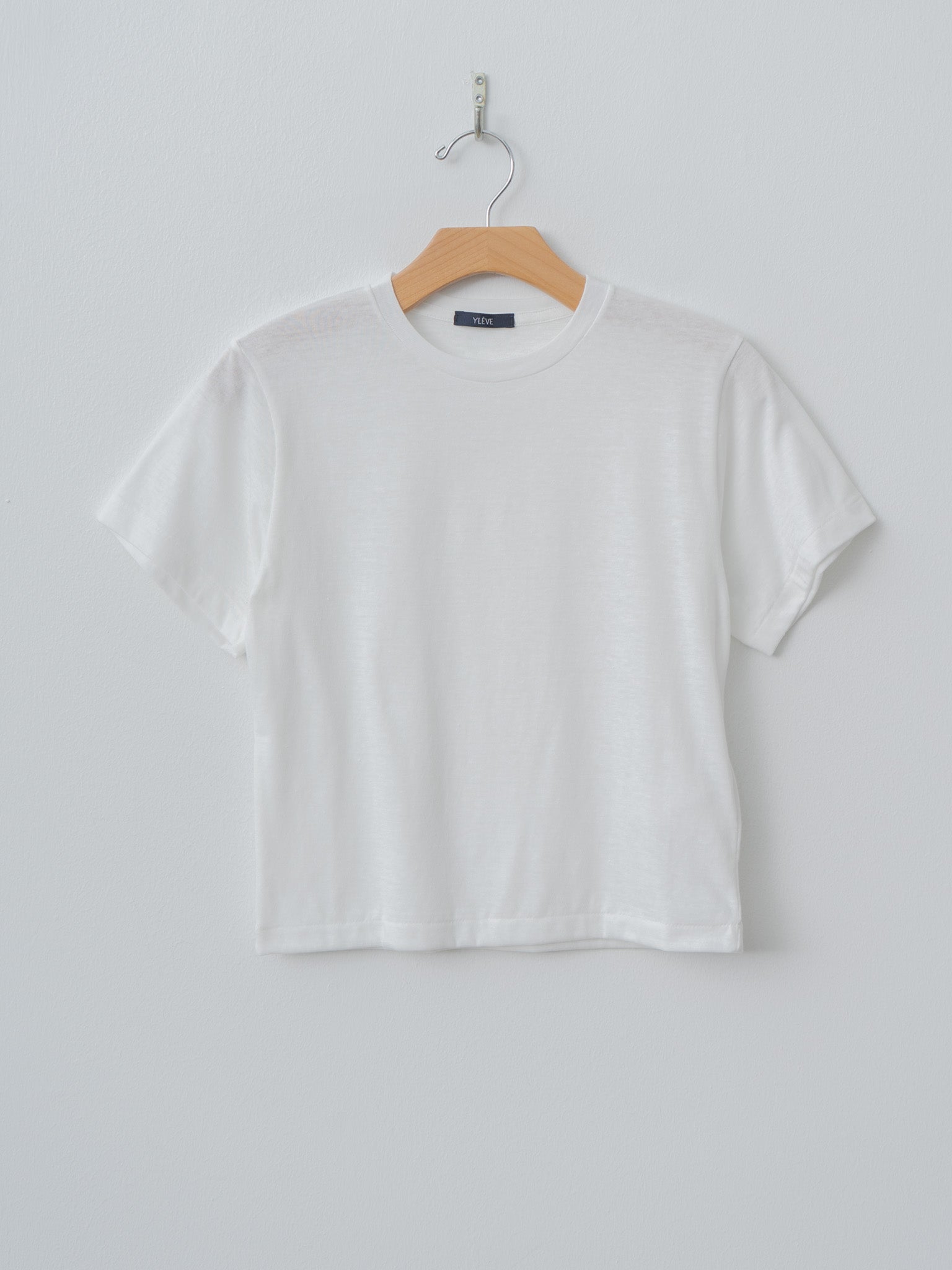 Namu Shop - Yleve T/C Slub Yarn Jersey T - White