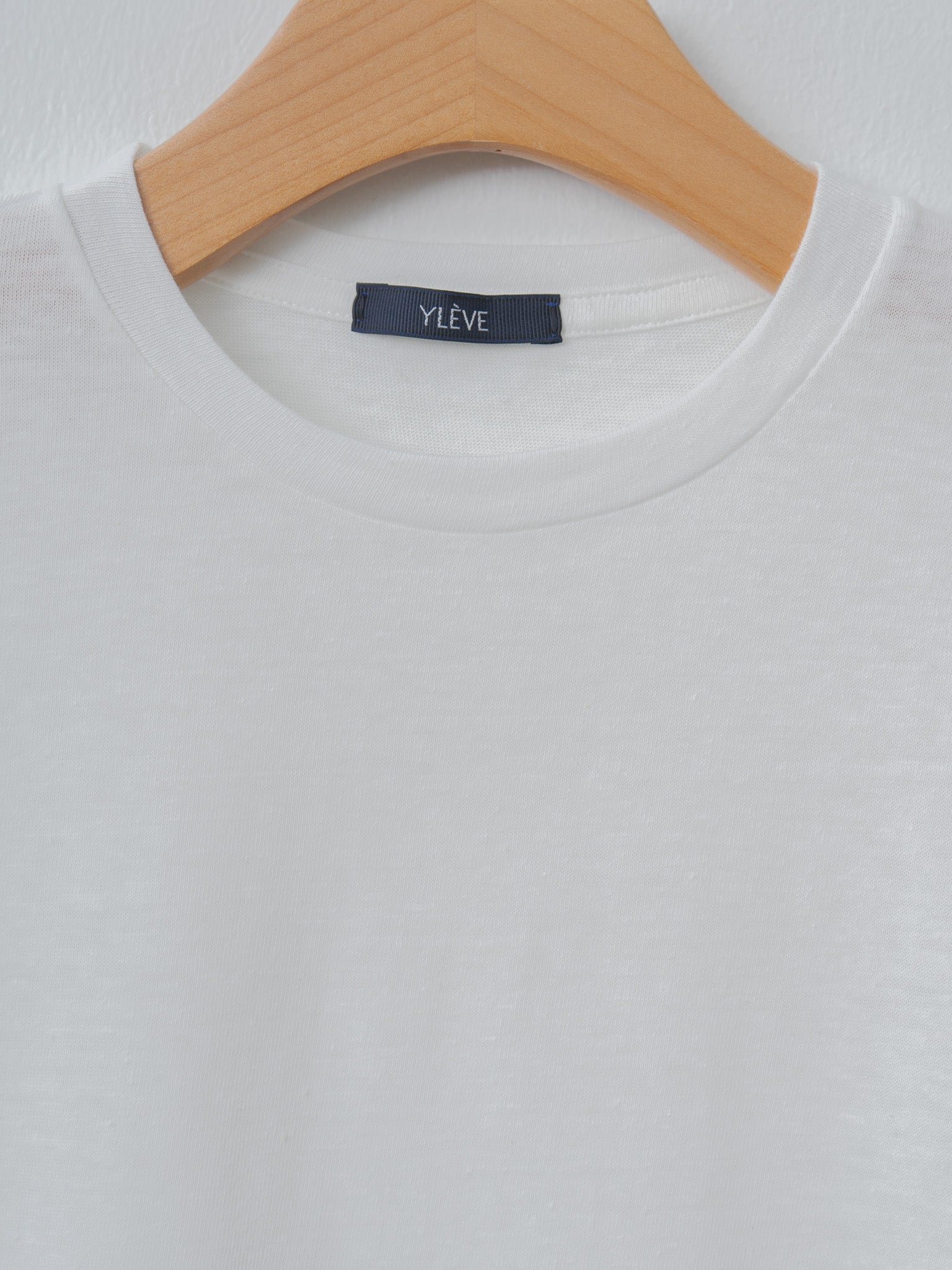 Namu Shop - Yleve T/C Slub Yarn Jersey T - White