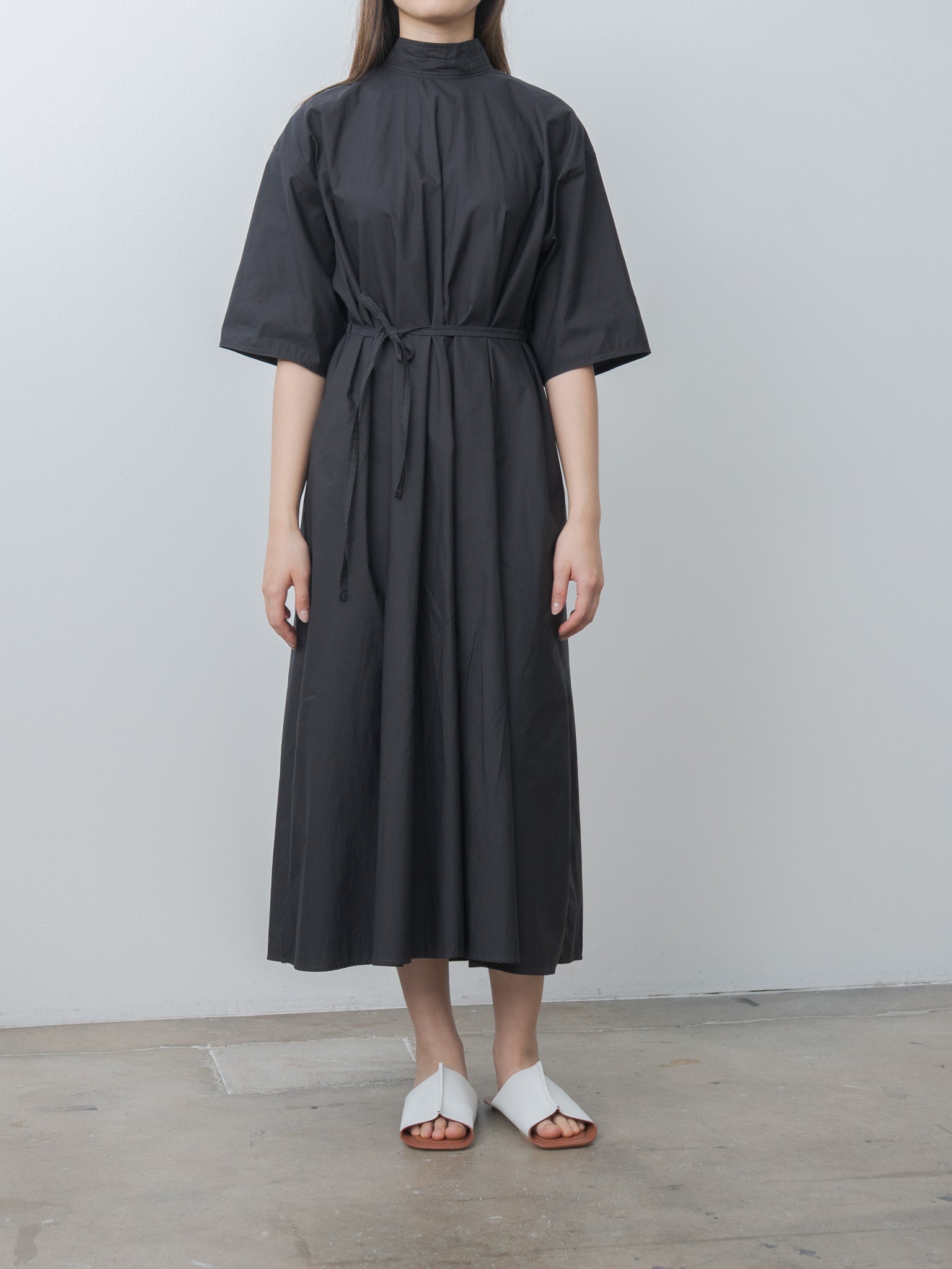 Namu Shop - Lemaire Reversible Tube Dress - Squid Ink