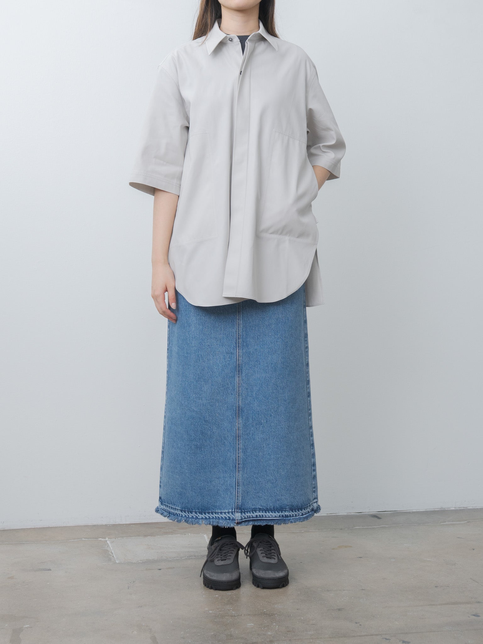 Namu Shop - Sofie D'Hoore Bodhi Shirt - Mastic
