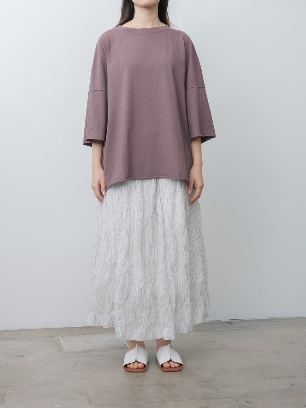 Namu Shop - Album di Famiglia Boxy Big T-Shirt HC - Mauve