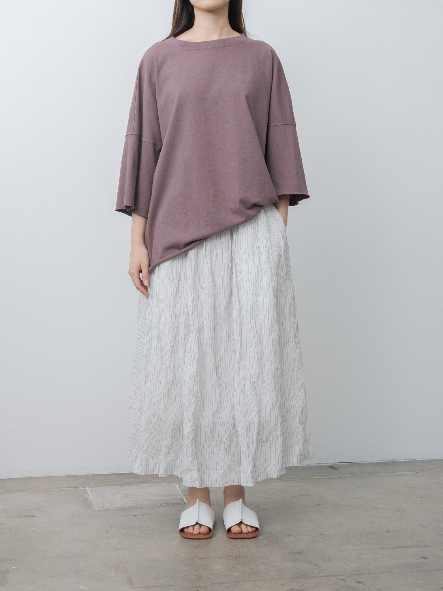 Namu Shop - Album di Famiglia Striped Double Skirt V+TC - Stripe