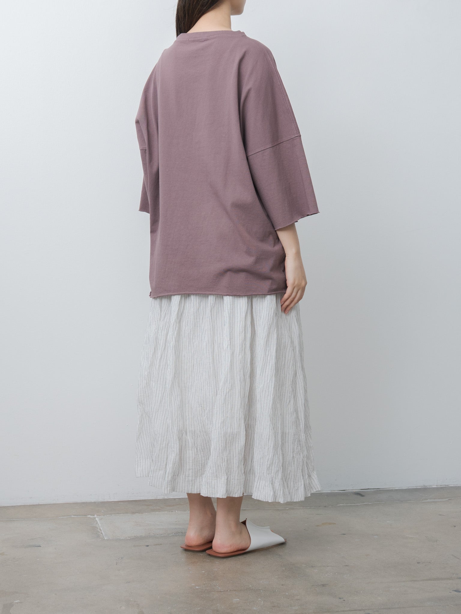 Namu Shop - Album di Famiglia Boxy Big T-Shirt HC - Mauve