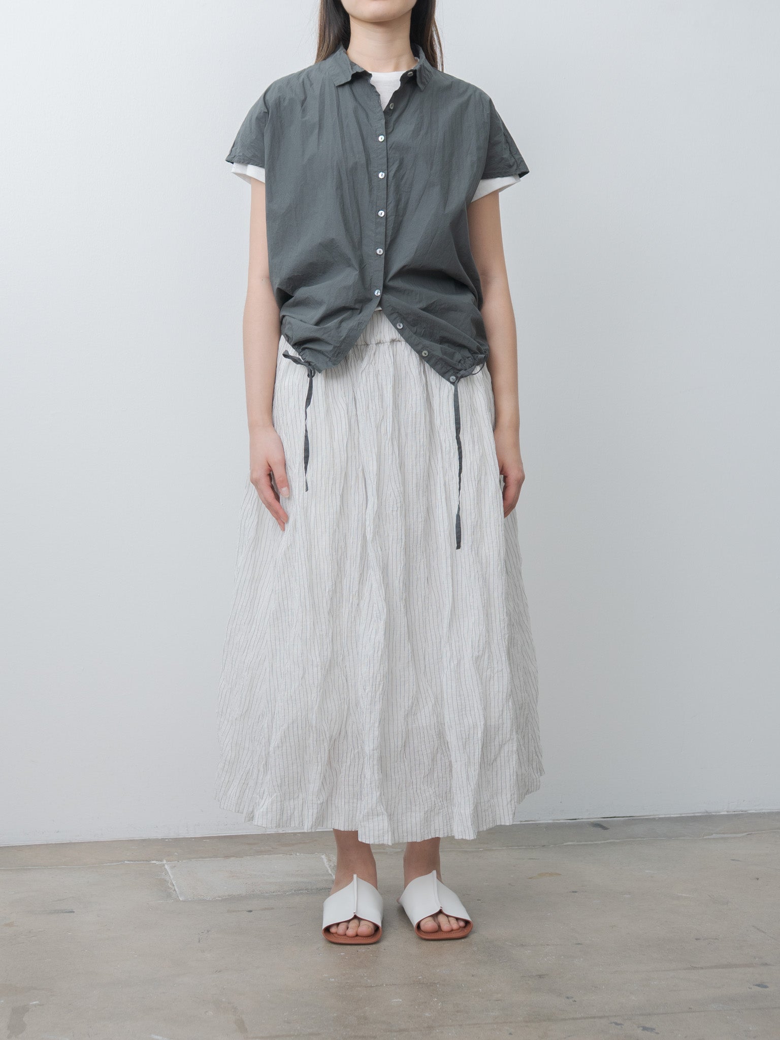 Namu Shop - Album di Famiglia Striped Double Skirt V+TC - Stripe