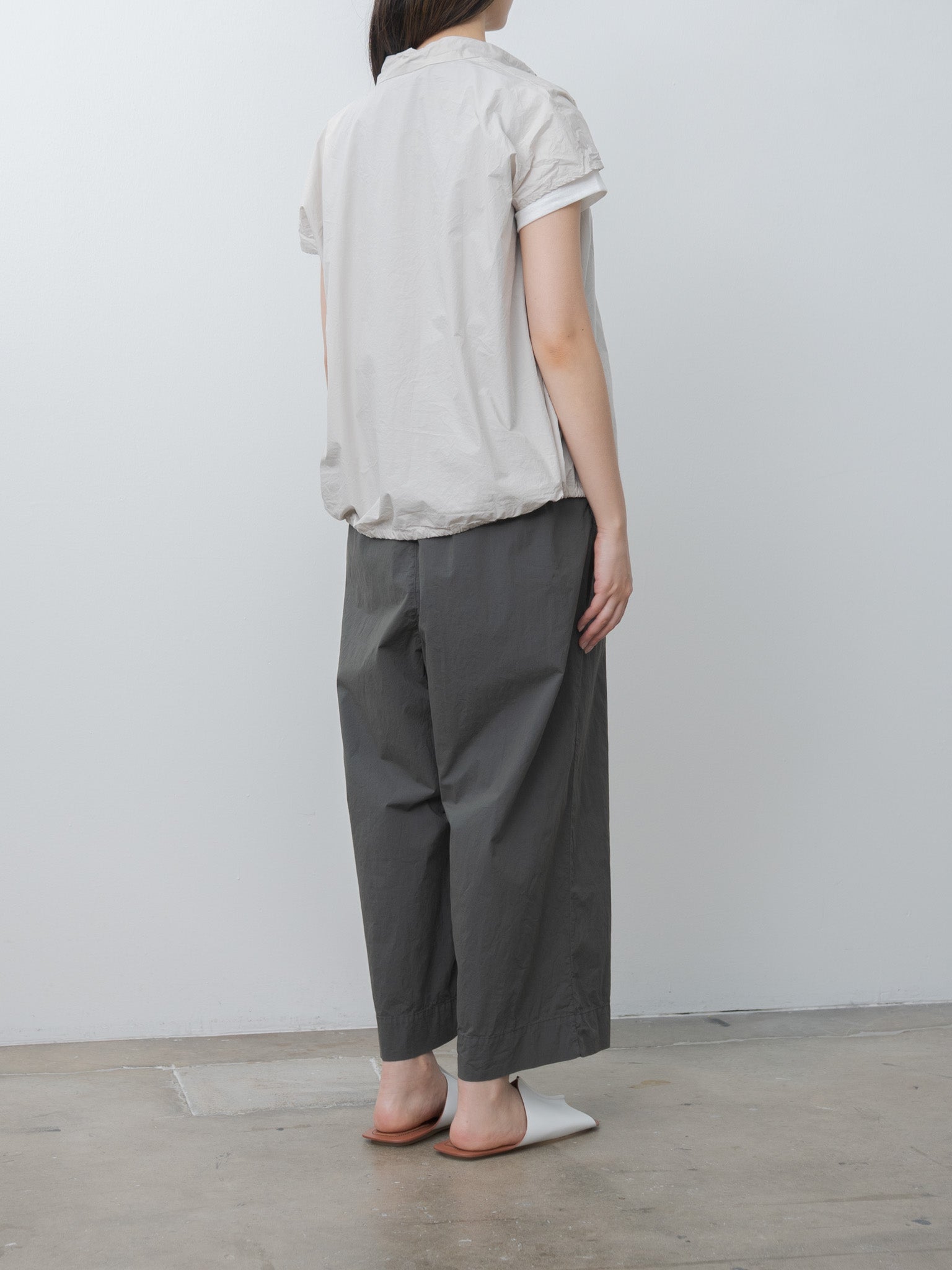 Namu Shop - Album di Famiglia Short Sleeveless Shirt TC - Pebble