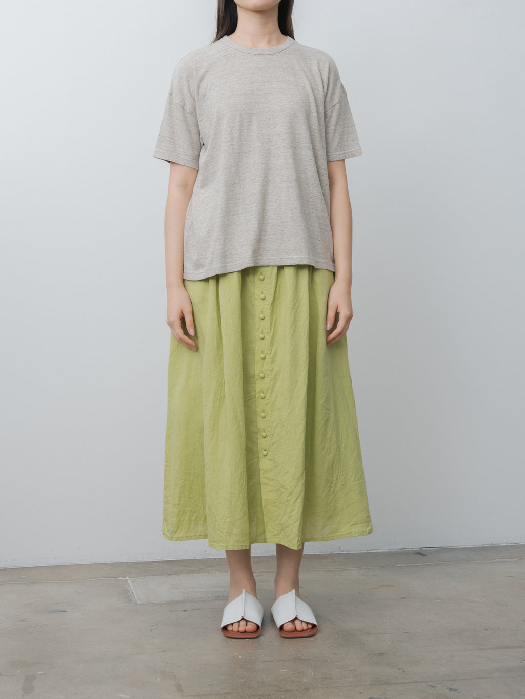 Namu Shop - Ichi Antiquites T-Shirt - Beige