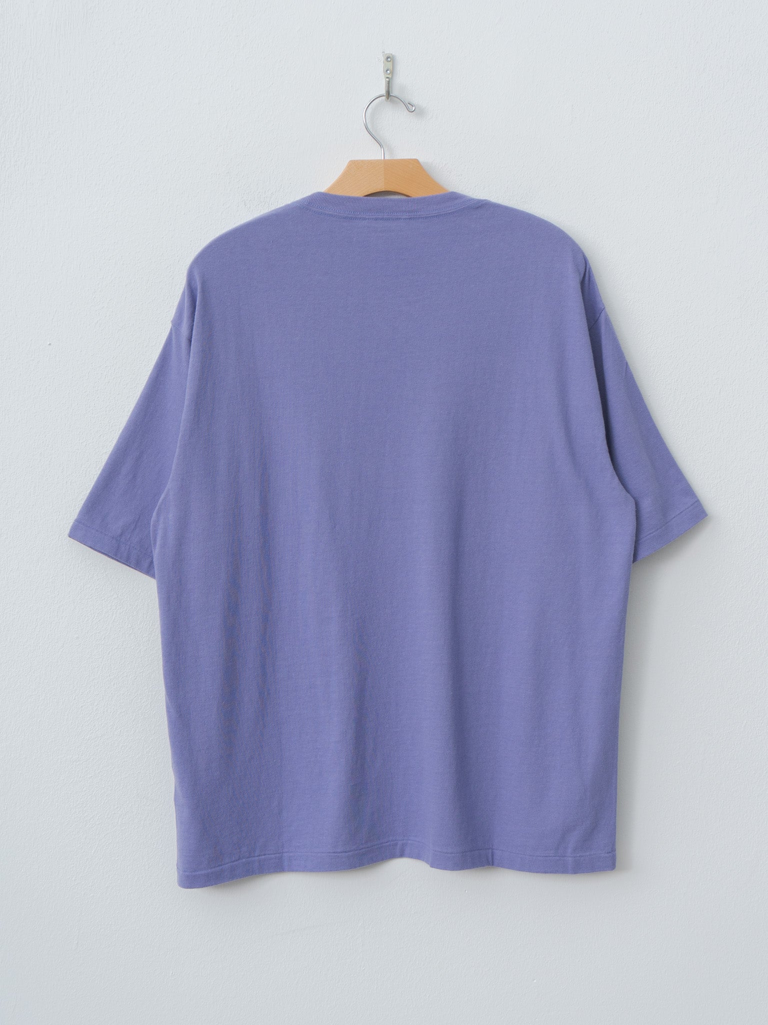 Namu Shop - Auralee Brushed Organic Cotton Jersey Tee - Light Purple