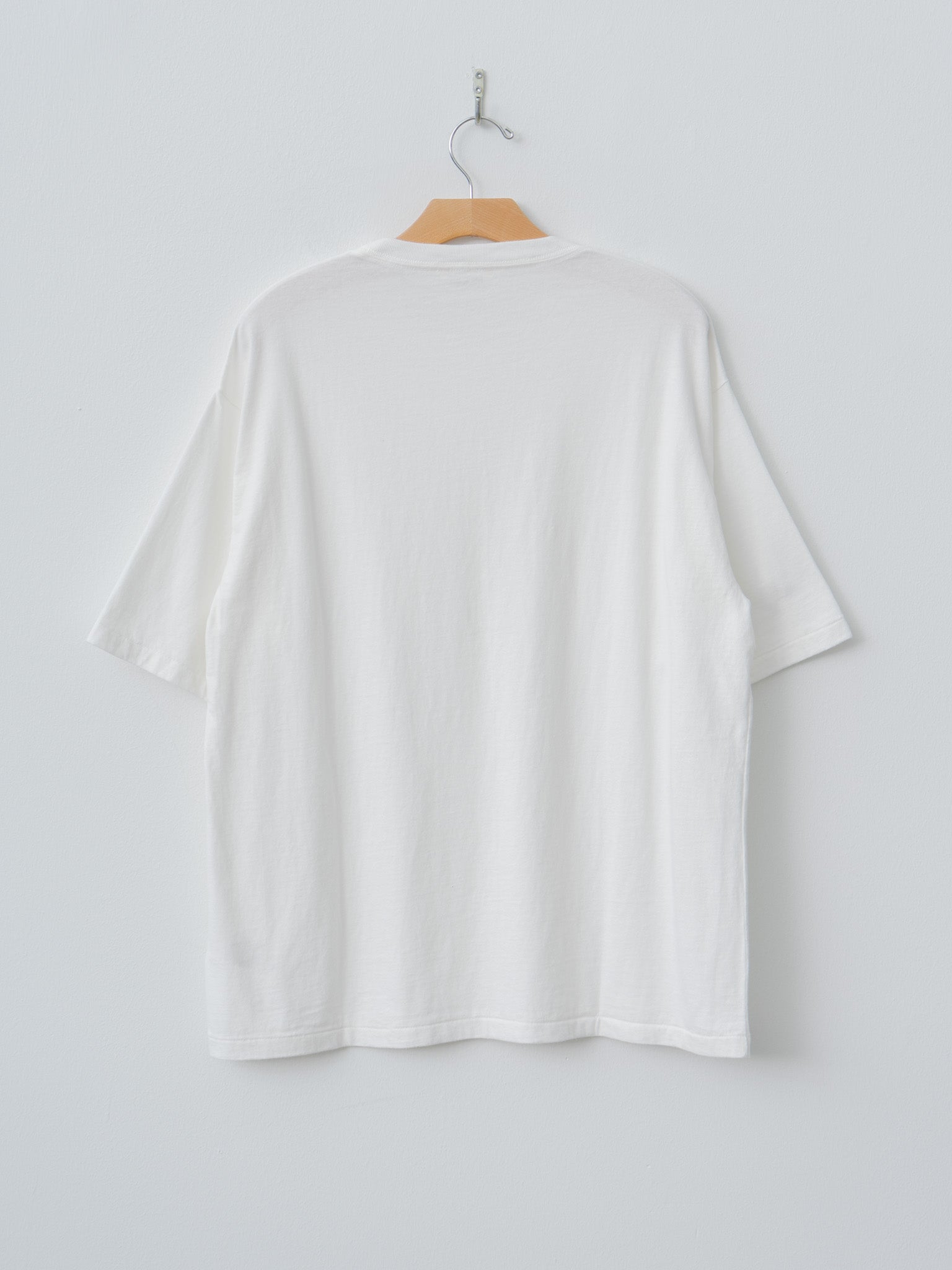 Namu Shop - Auralee Brushed Organic Cotton Jersey Tee - White