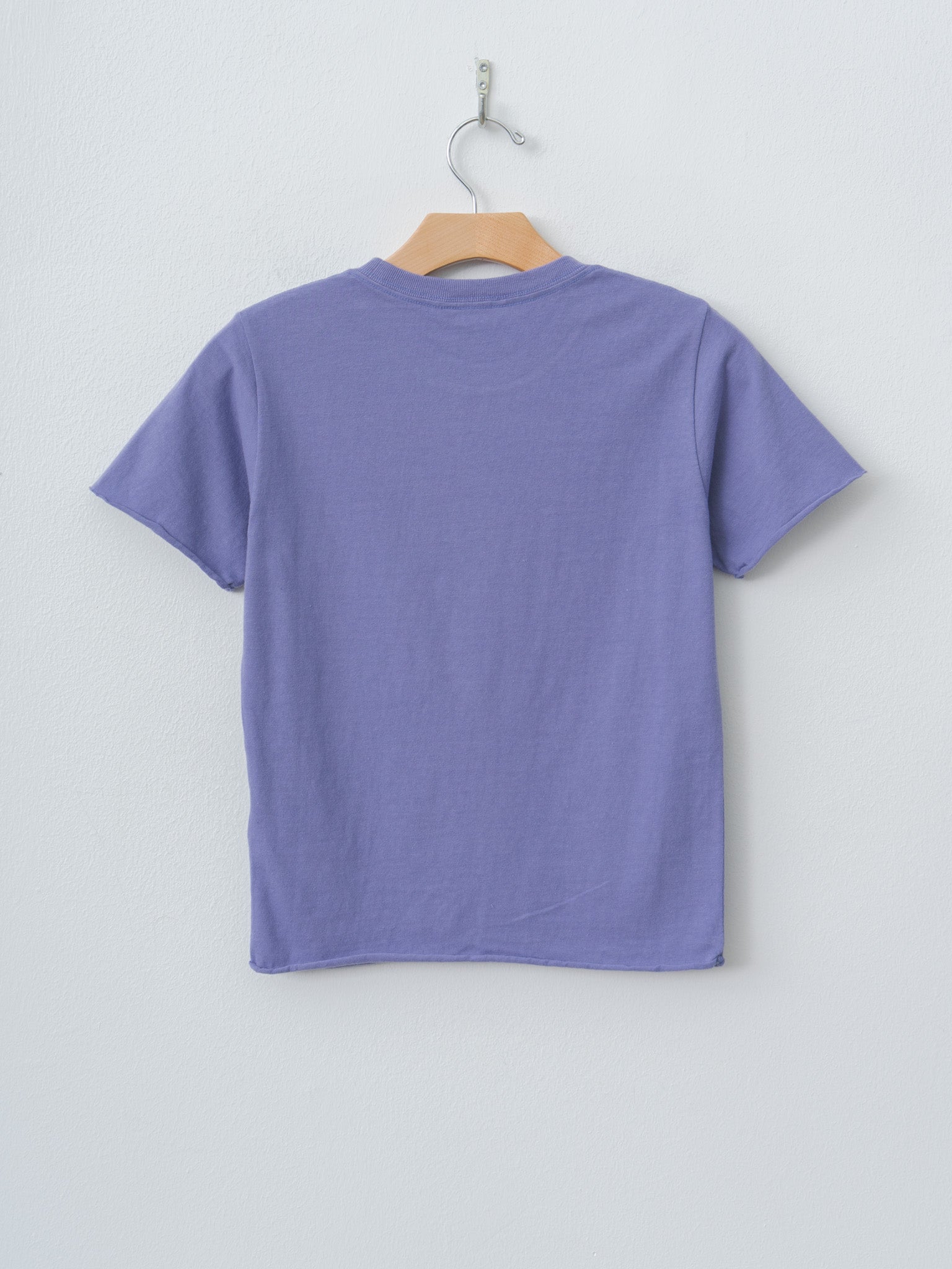 Namu Shop - Auralee Brushed Organic Cotton Jersey Tee - Light Purple