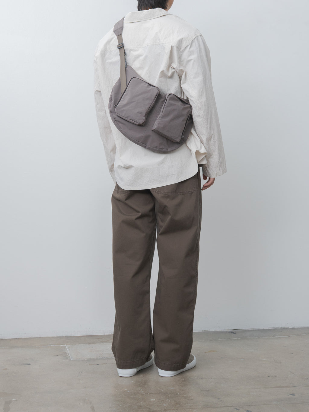 Split Yarn Bodybag M - Gray
