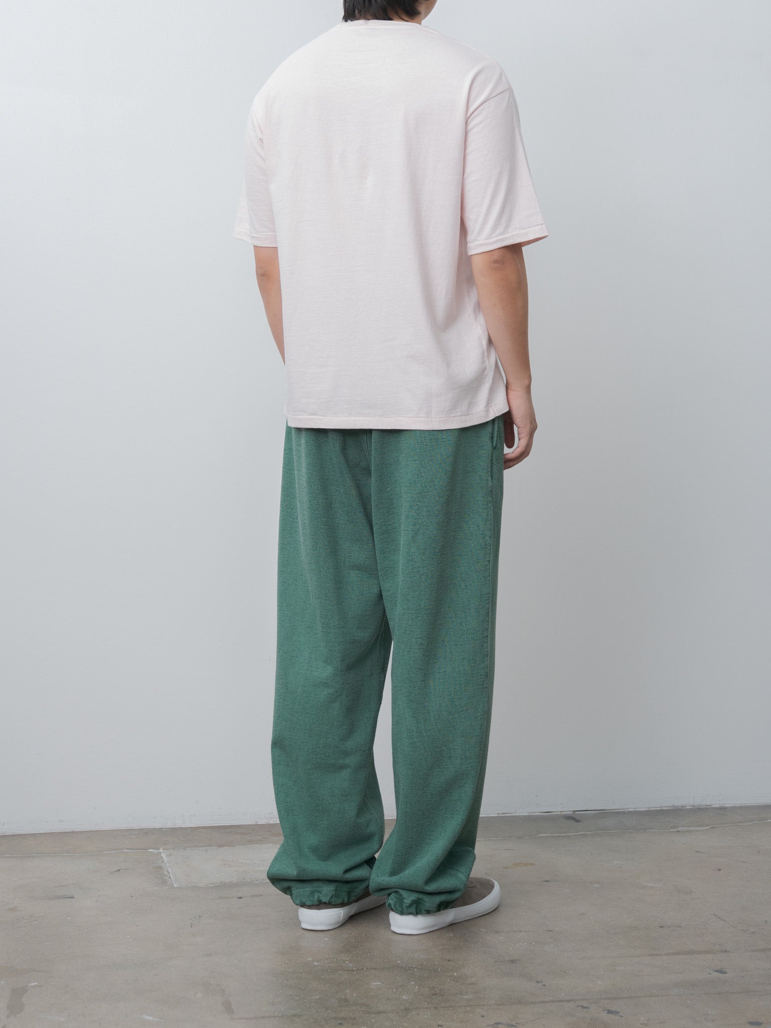 Namu Shop - Yoke Garment-dyed Lounge Pants - Green