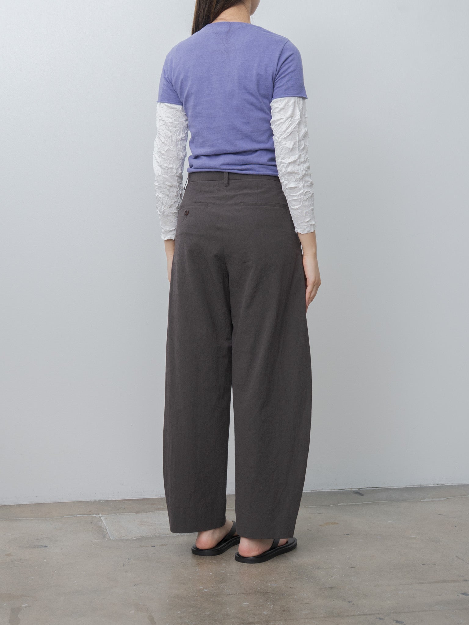 Namu Shop - Sayaka Davis Cacao Trousers - Espresso
