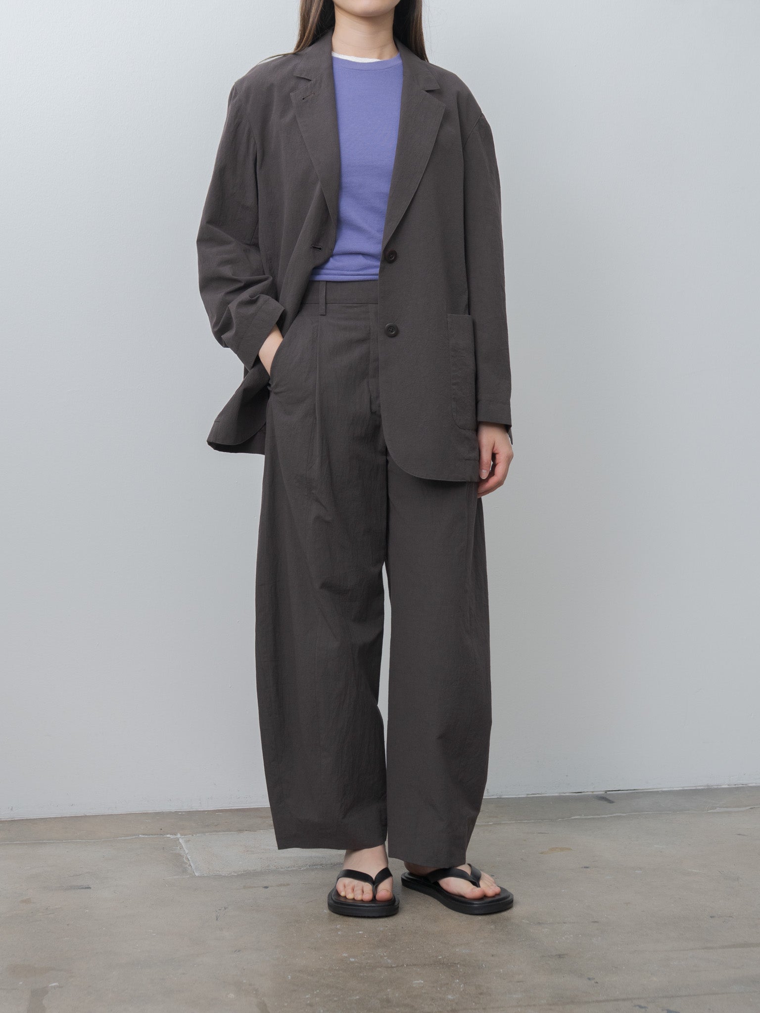 Namu Shop - Sayaka Davis Two Button Blazer - Espresso