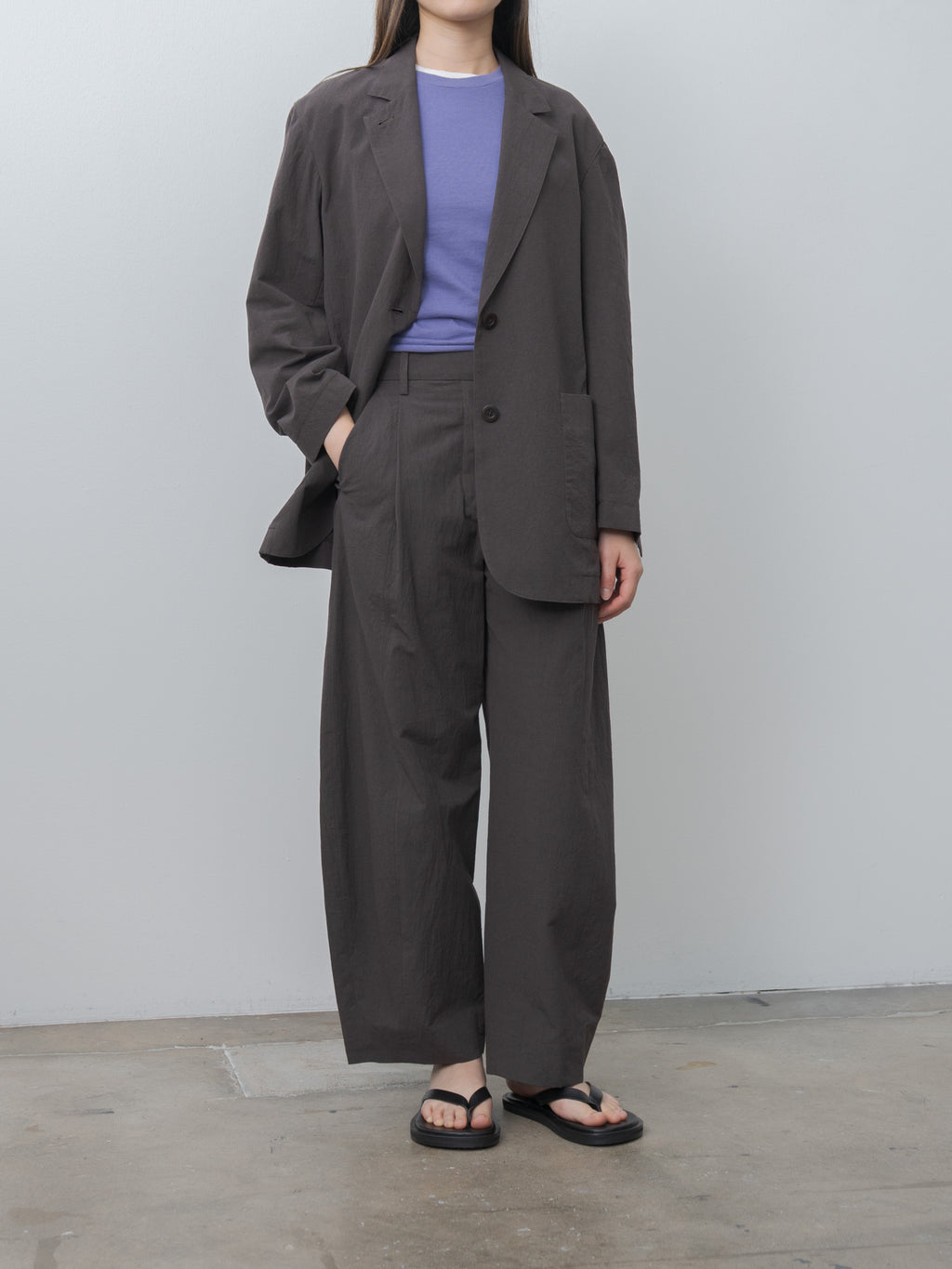 Namu Shop - Sayaka Davis Two Button Blazer - Espresso