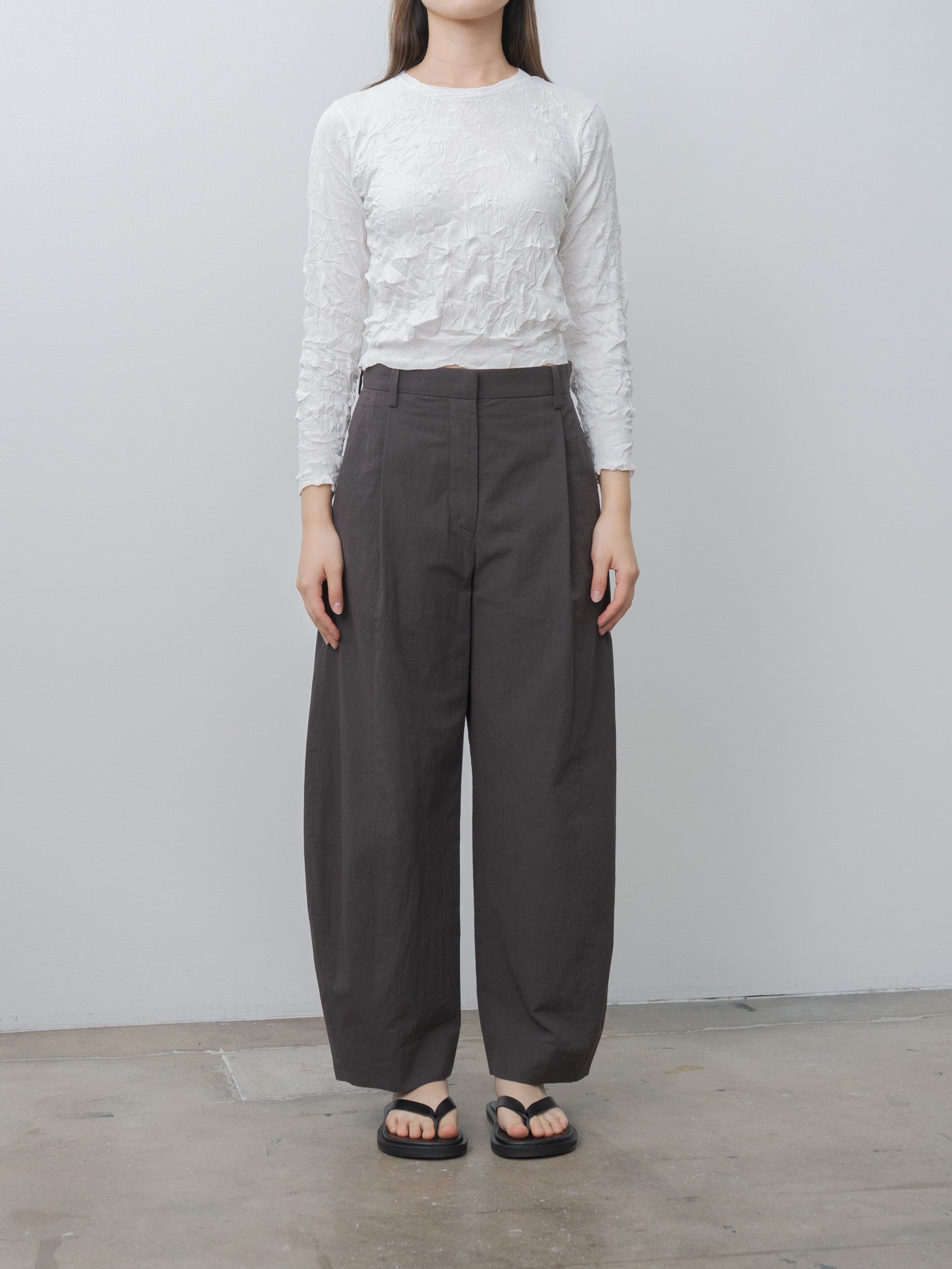 Namu Shop - Sayaka Davis Cacao Trousers - Espresso