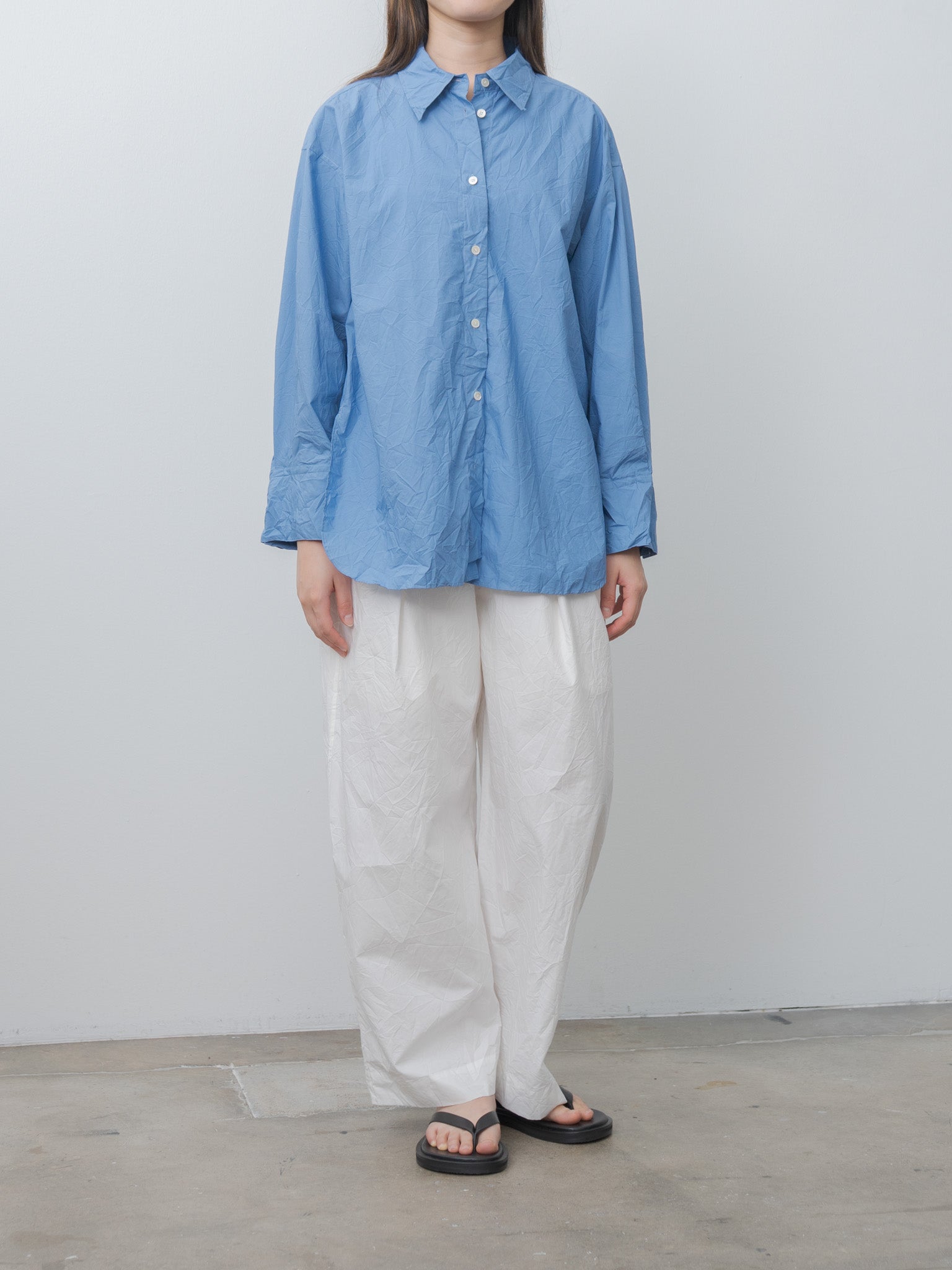 Namu Shop - Sayaka Davis Tucked Pull-on Pants - White