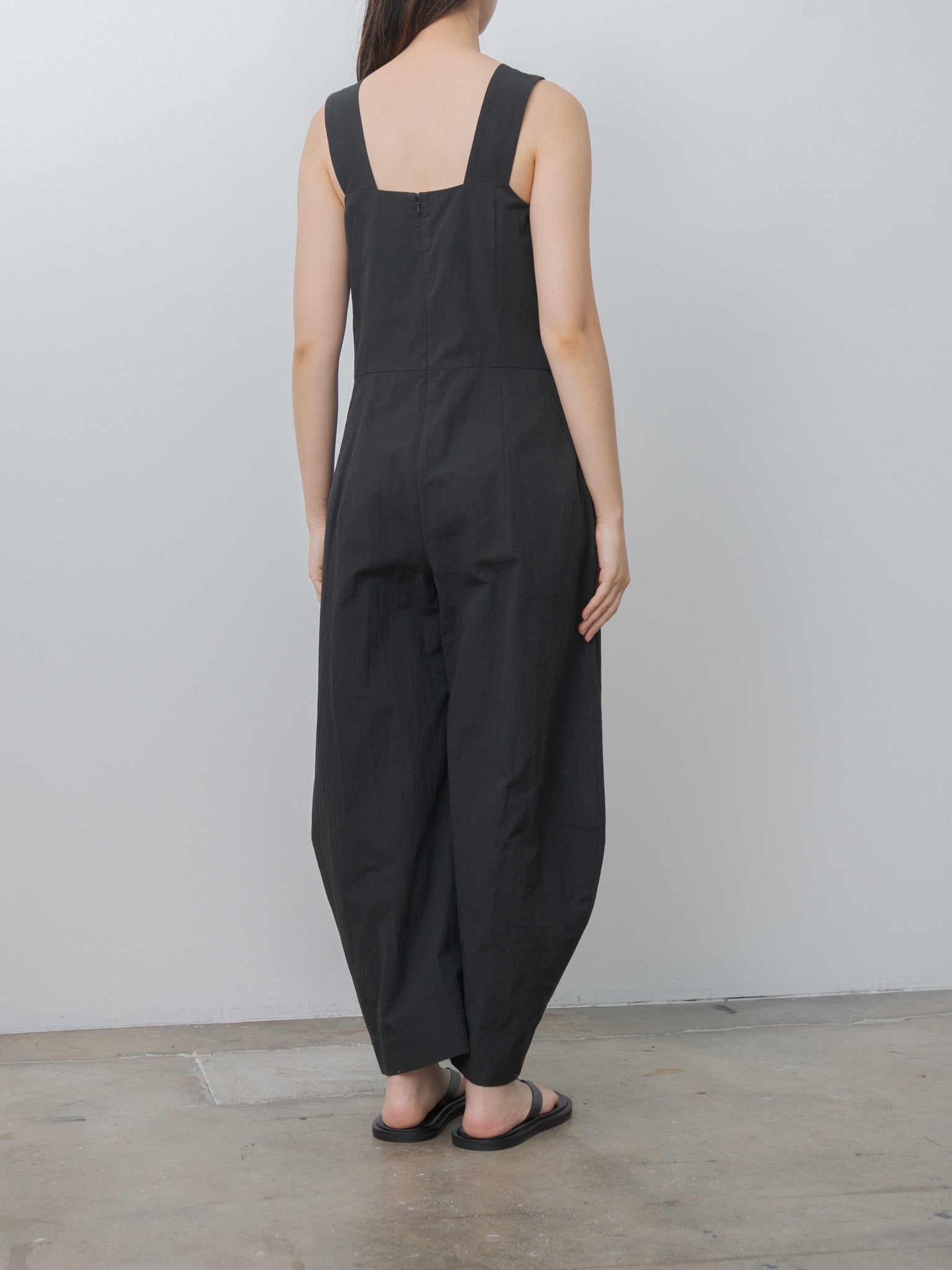 Namu Shop - Sayaka Davis Strap Jumpsuit - Black