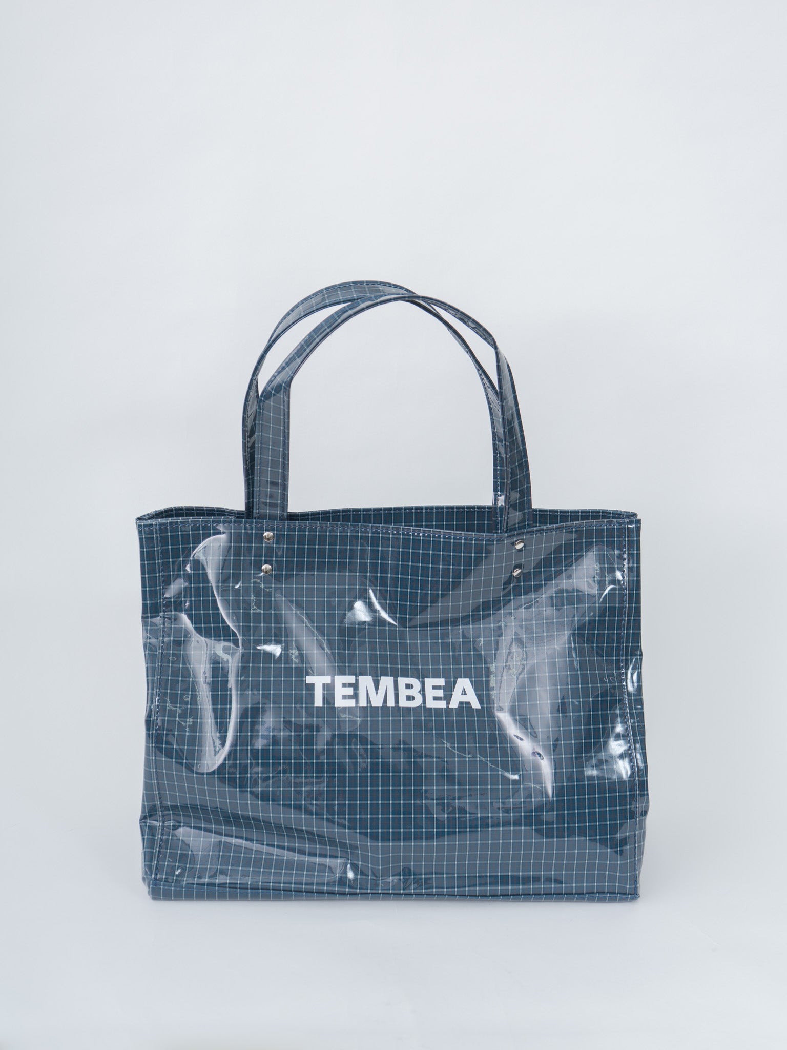 Namu Shop - Tembea Carry Tote - Check Blue