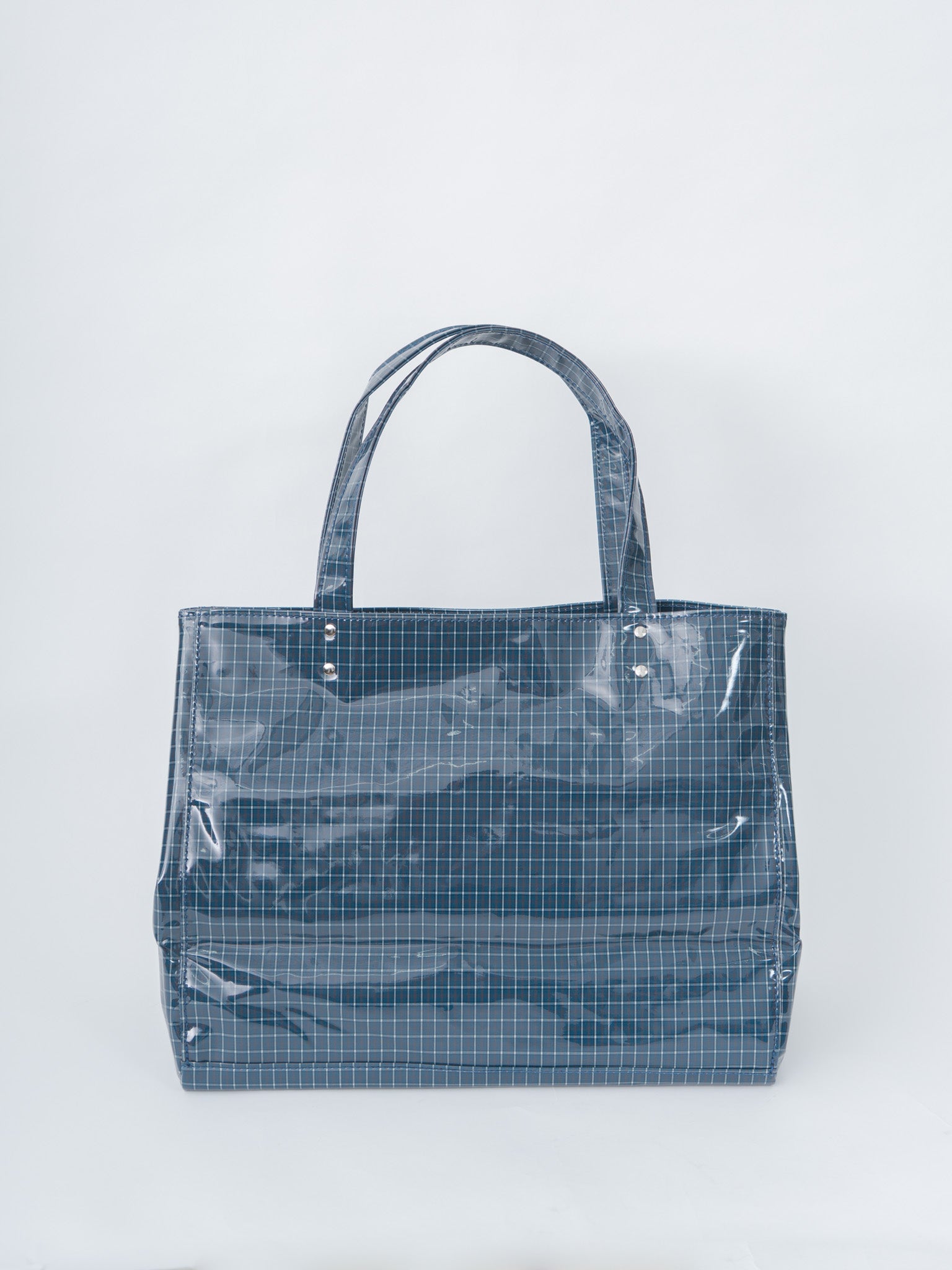 Namu Shop - Tembea Carry Tote - Check Blue