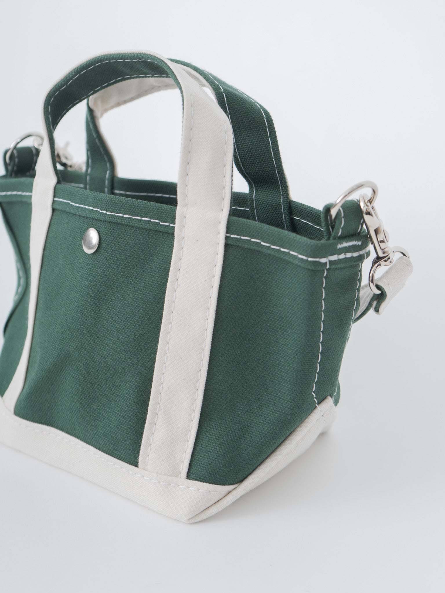 Namu Shop - Tembea Tote Bag Mini - Forest Green/Natural