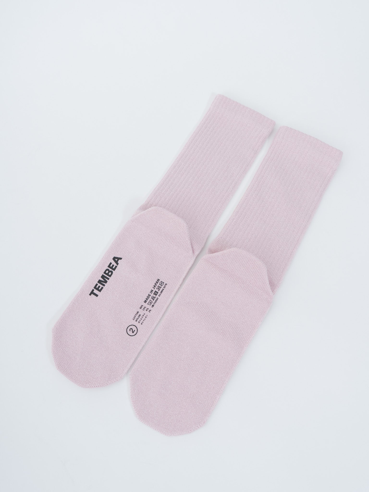 Namu Shop - Tembea Gunsoku Socks - Pink, Light Gray/Navy