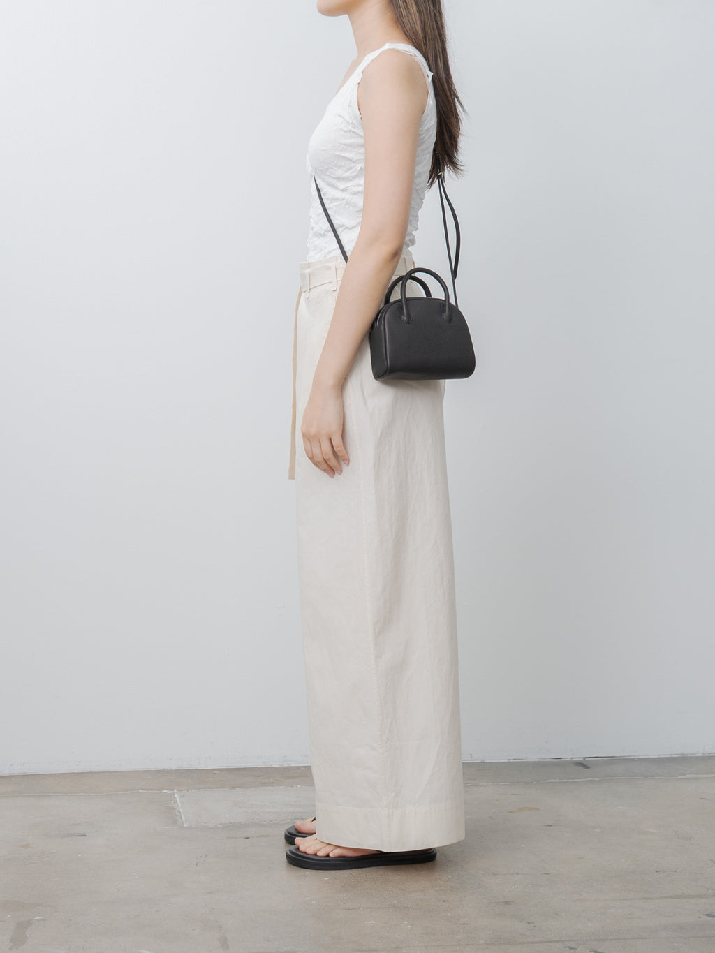 Namu Shop - Aeta Boston Mini + Shoulder - Black
