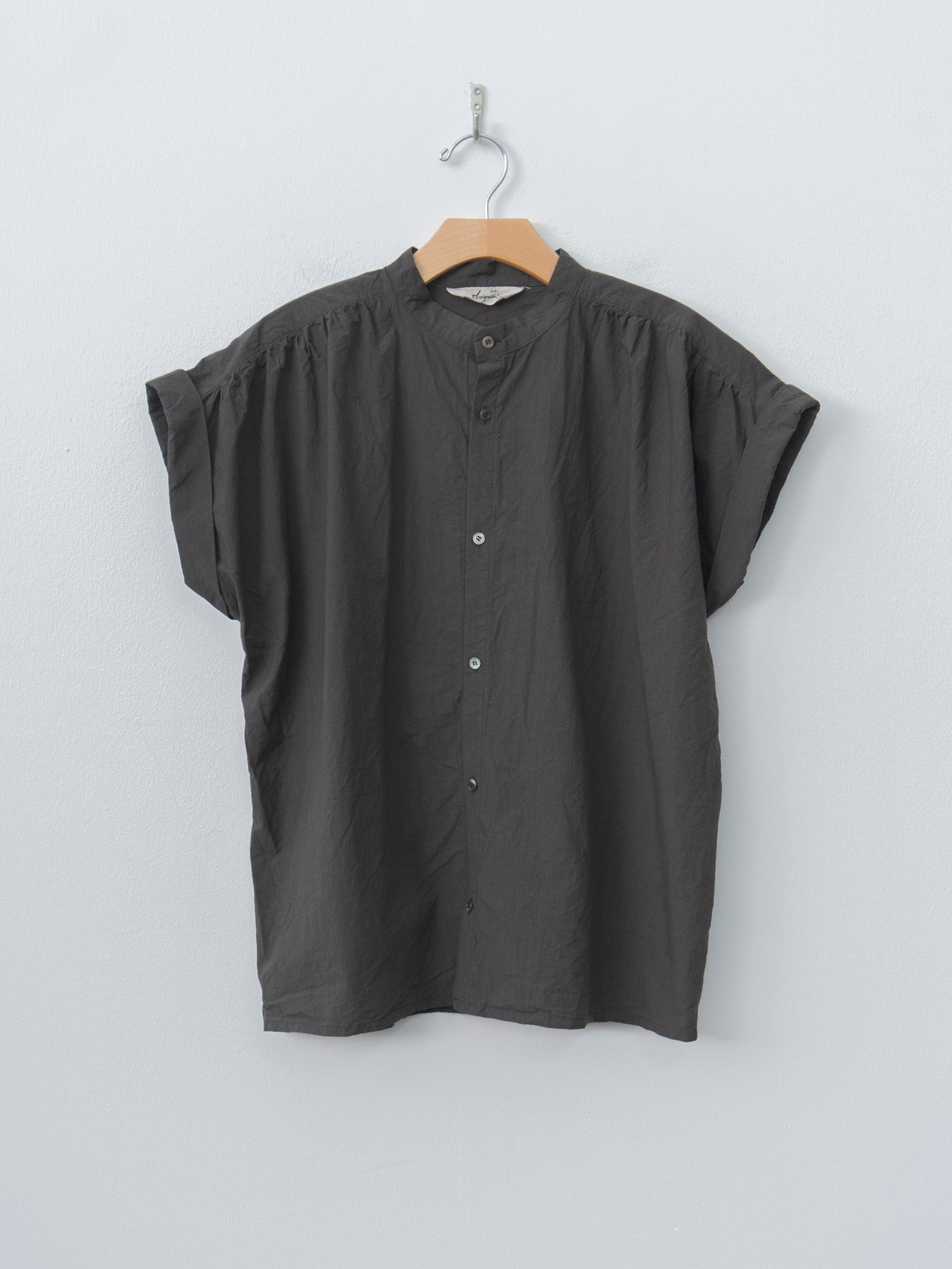 Namu Shop - Ichi Antiquites Typewriter Shirt - Charcoal