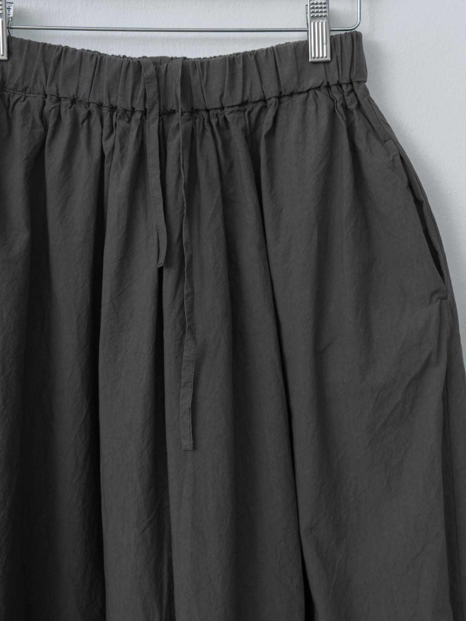 Namu Shop - Ichi Antiquites Typewriter Pants - Charcoal